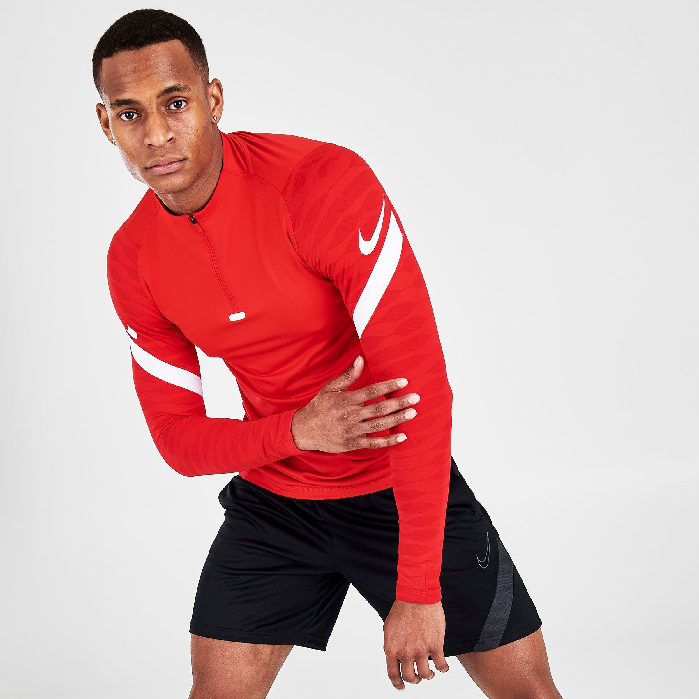 Men S Nike Dri Fit Strike Half Zip Soccer Drill Top Jd Sports