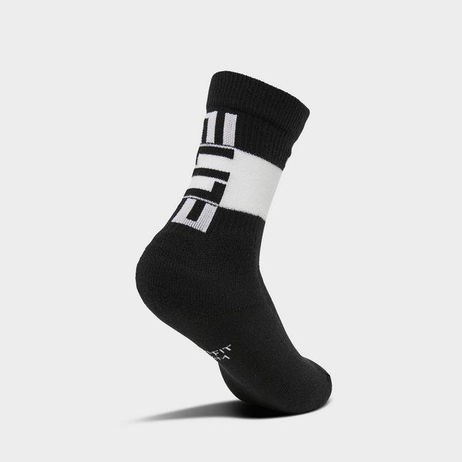 Black and white elite socks hotsell