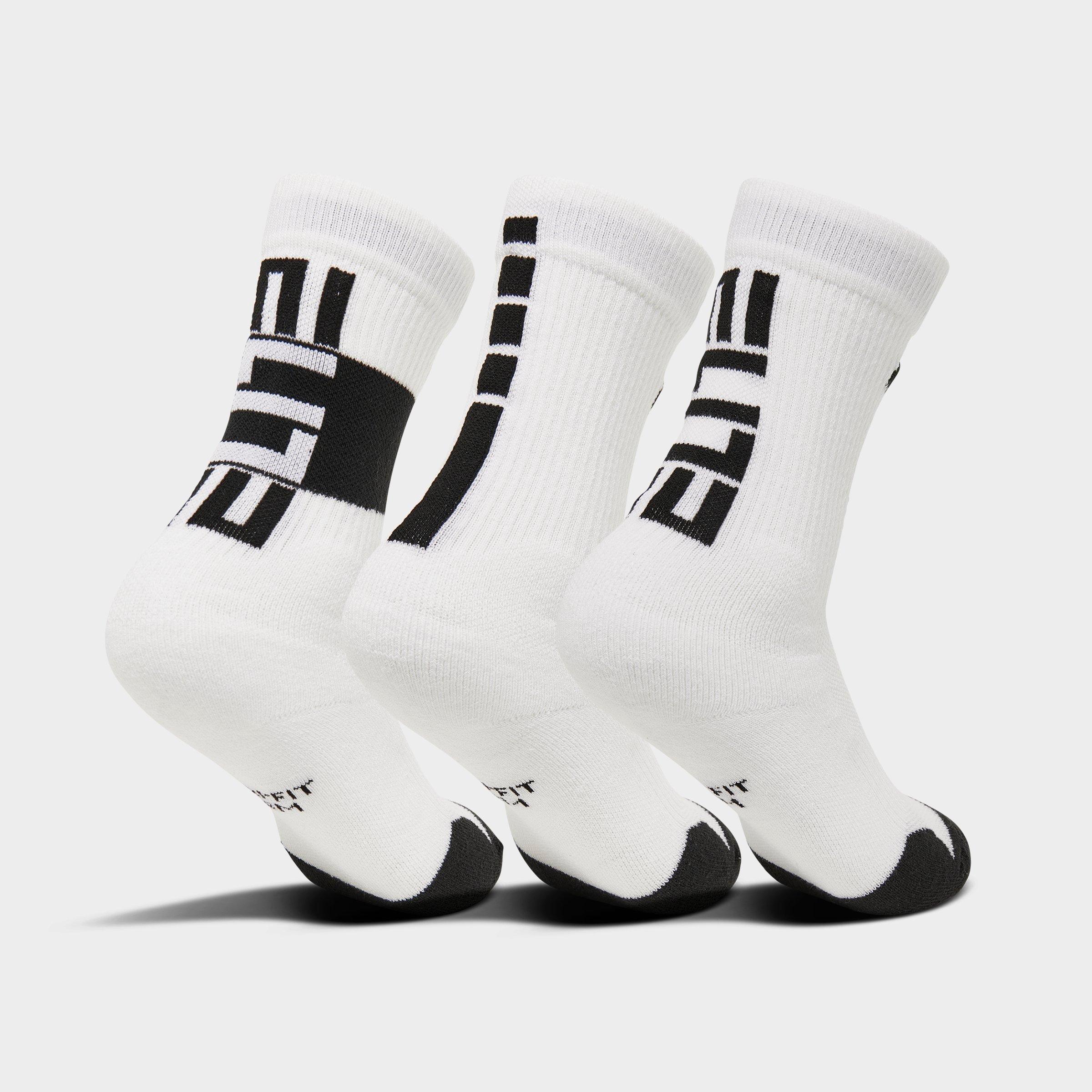 nike elite basketball crew socks 3 pack