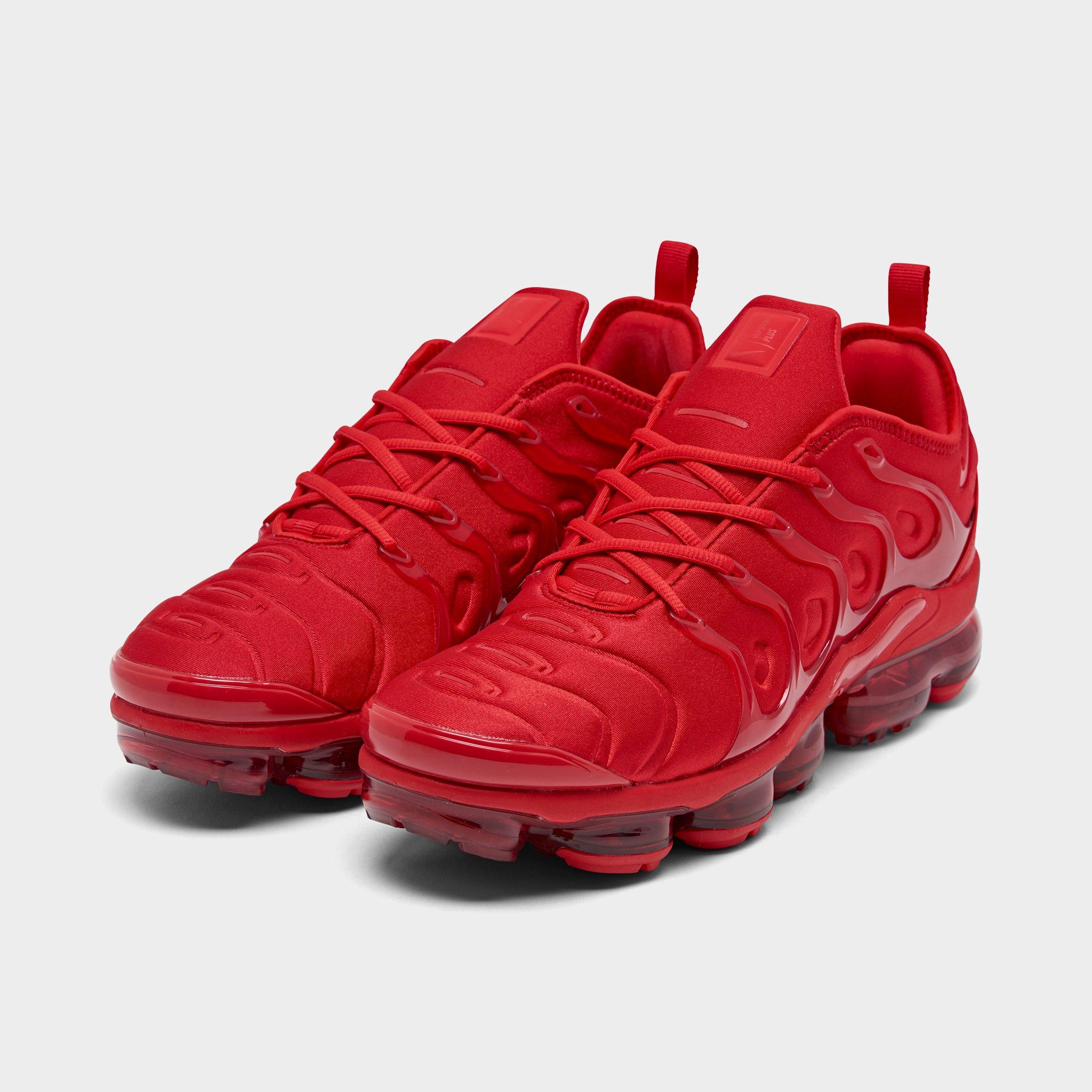 nike air vapormax plus running shoes red