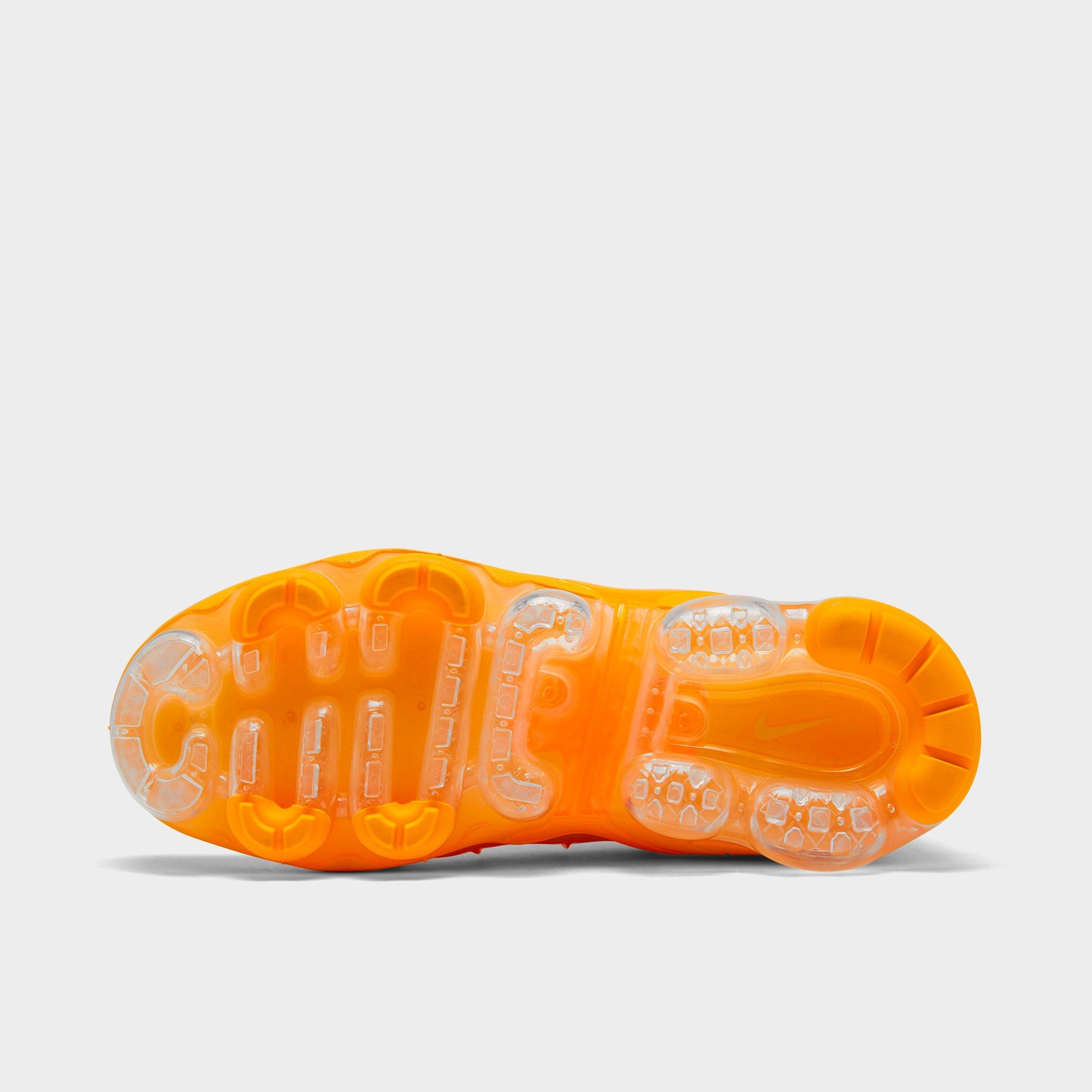 orange vapormax plus women's