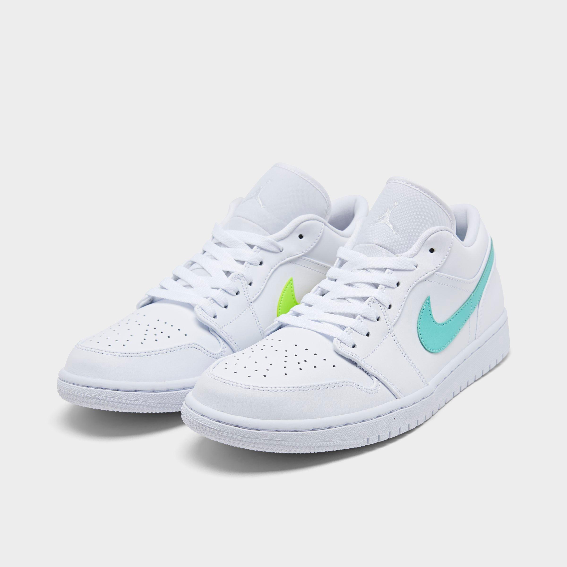 air jordan 1 low ghost green