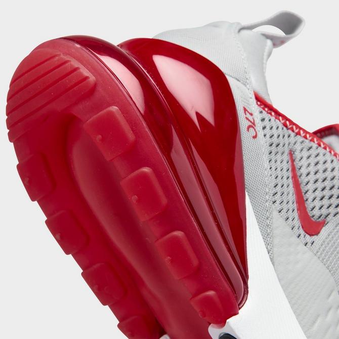 Air max 27 red on sale bottom