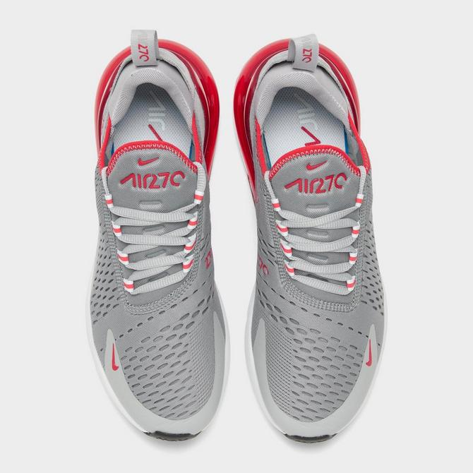 Men's Nike Air Max 270 Shoes 10.5 White/Citron Pulse-Blue