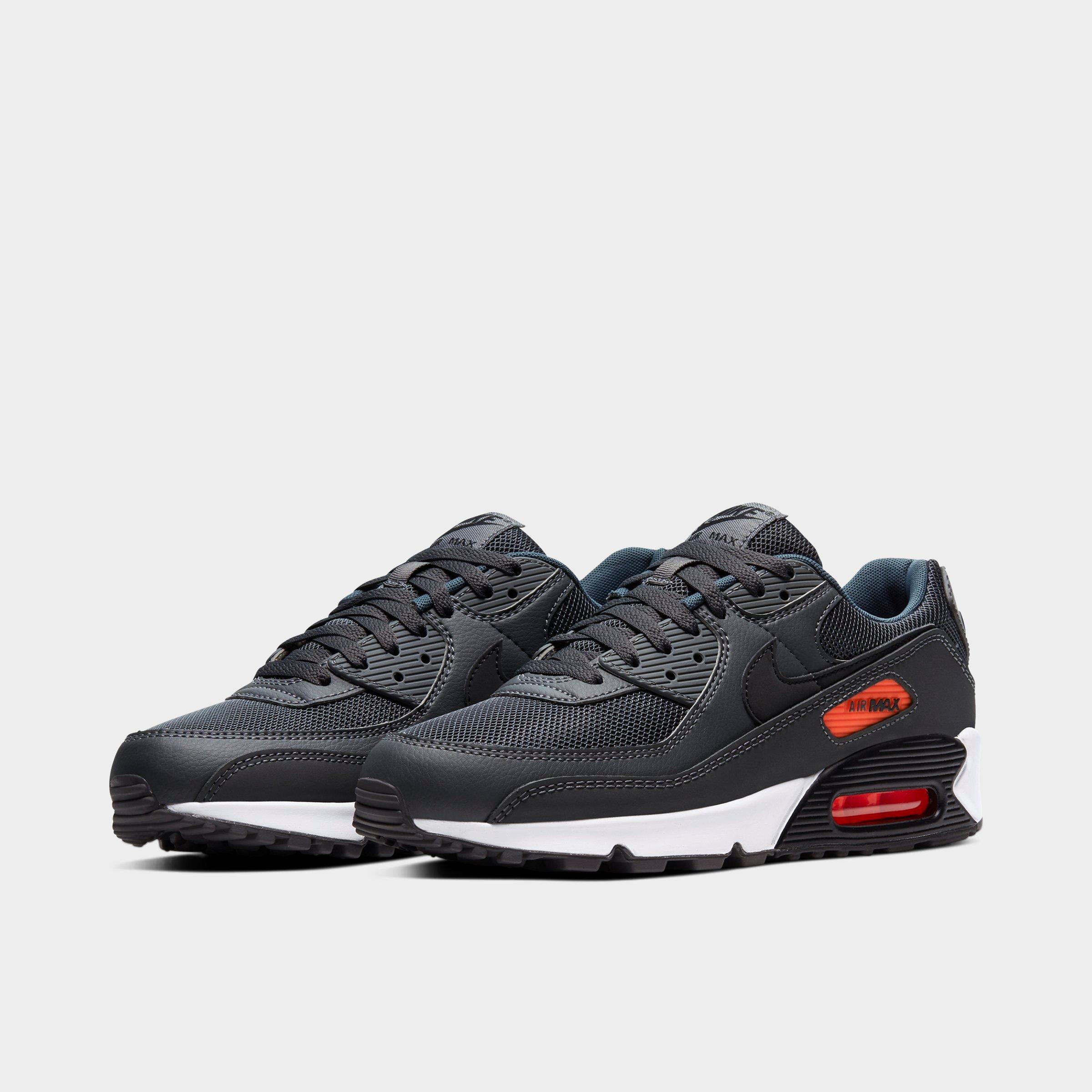 nike air max 90 black and red mens