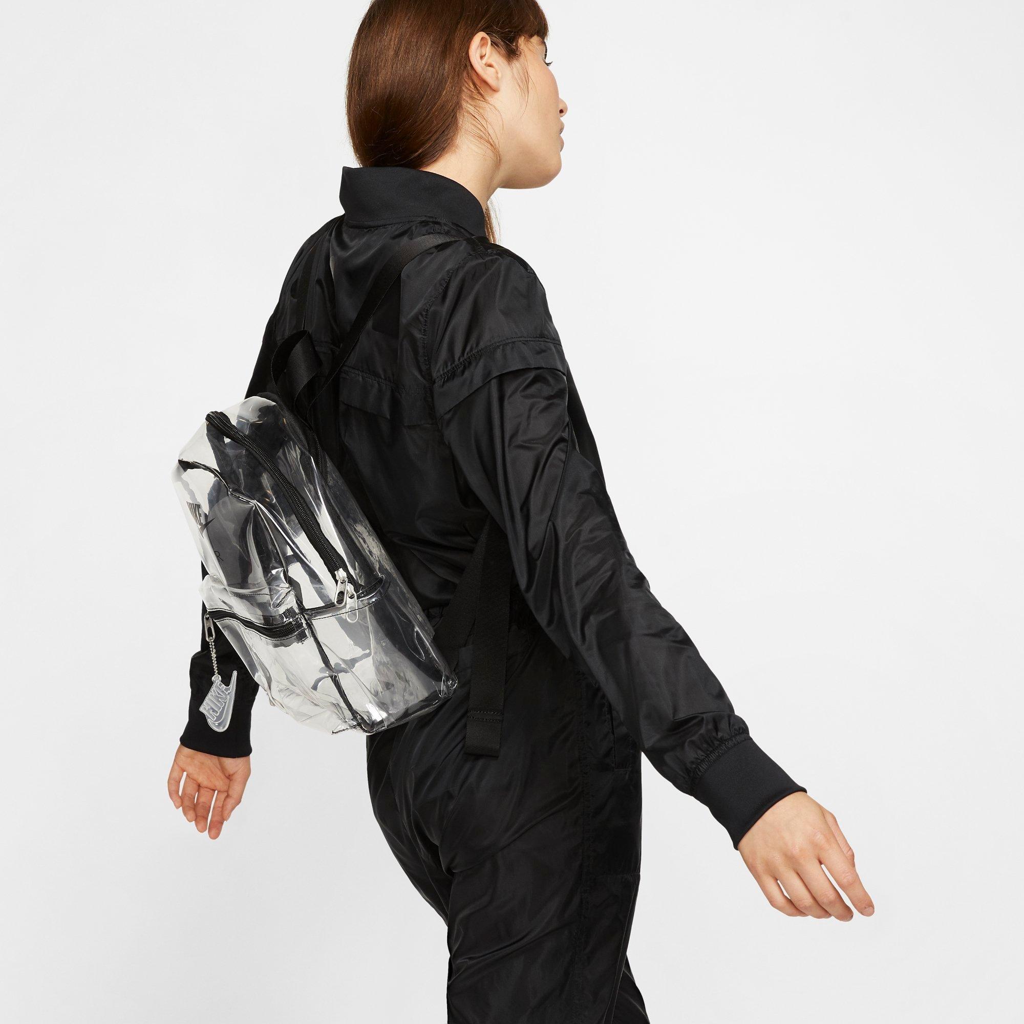 nike clear mini backpack