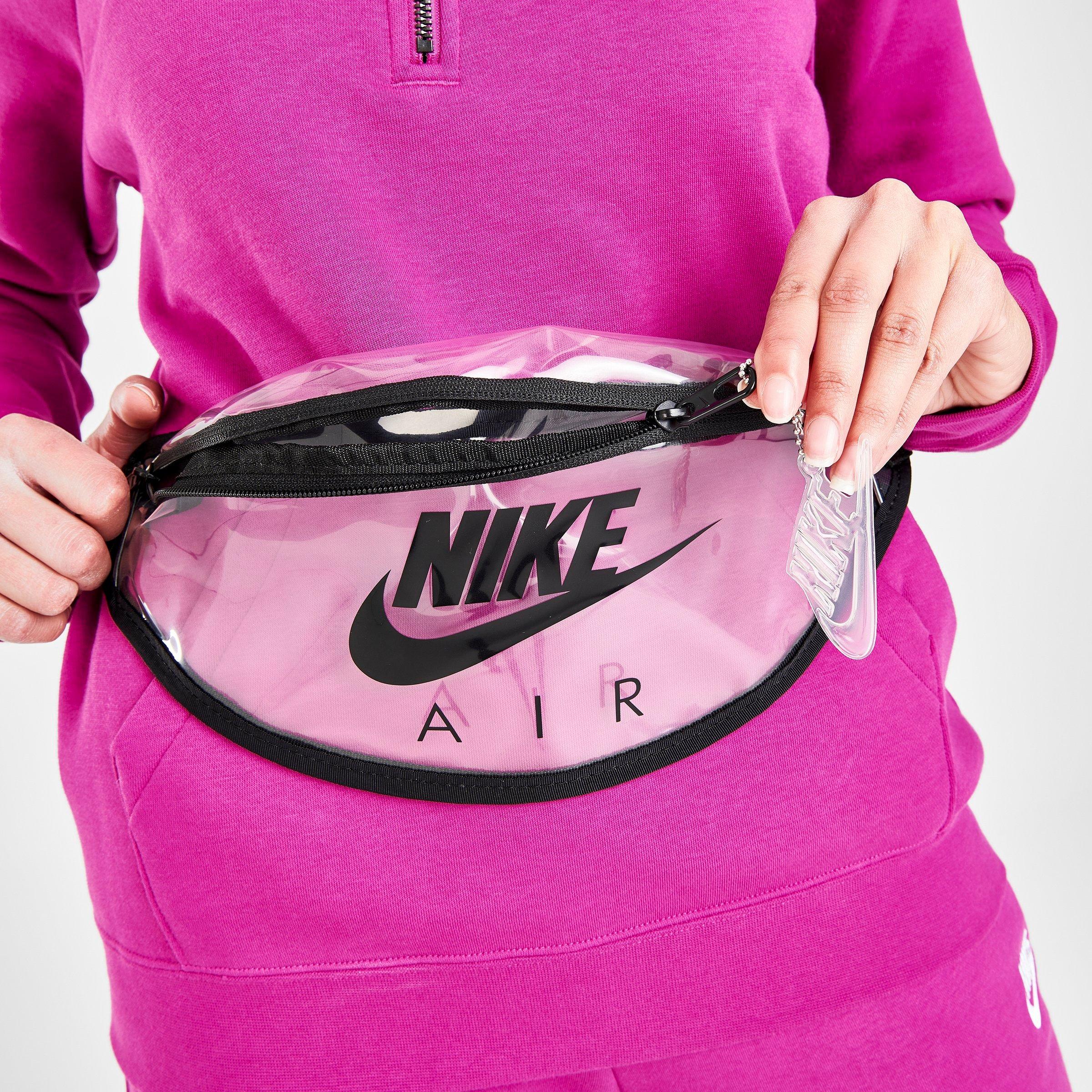 clear fanny pack nike