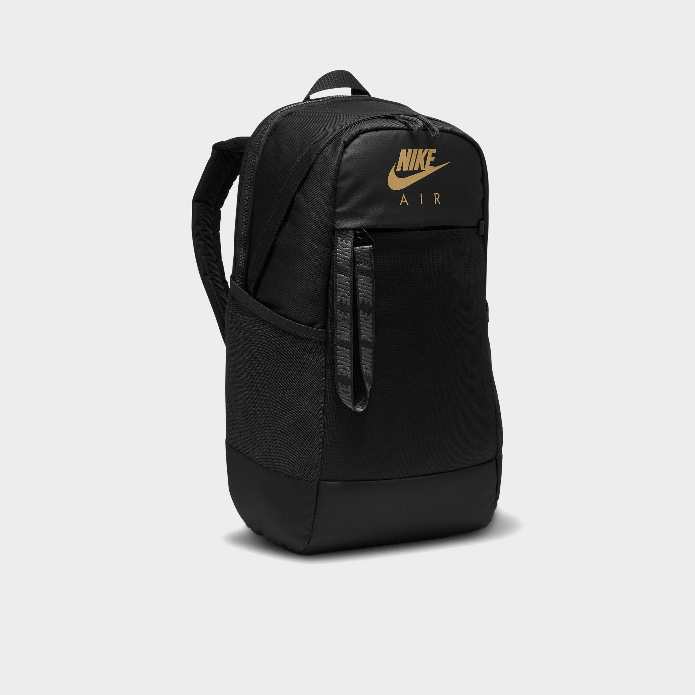 black and gold ellesse backpack