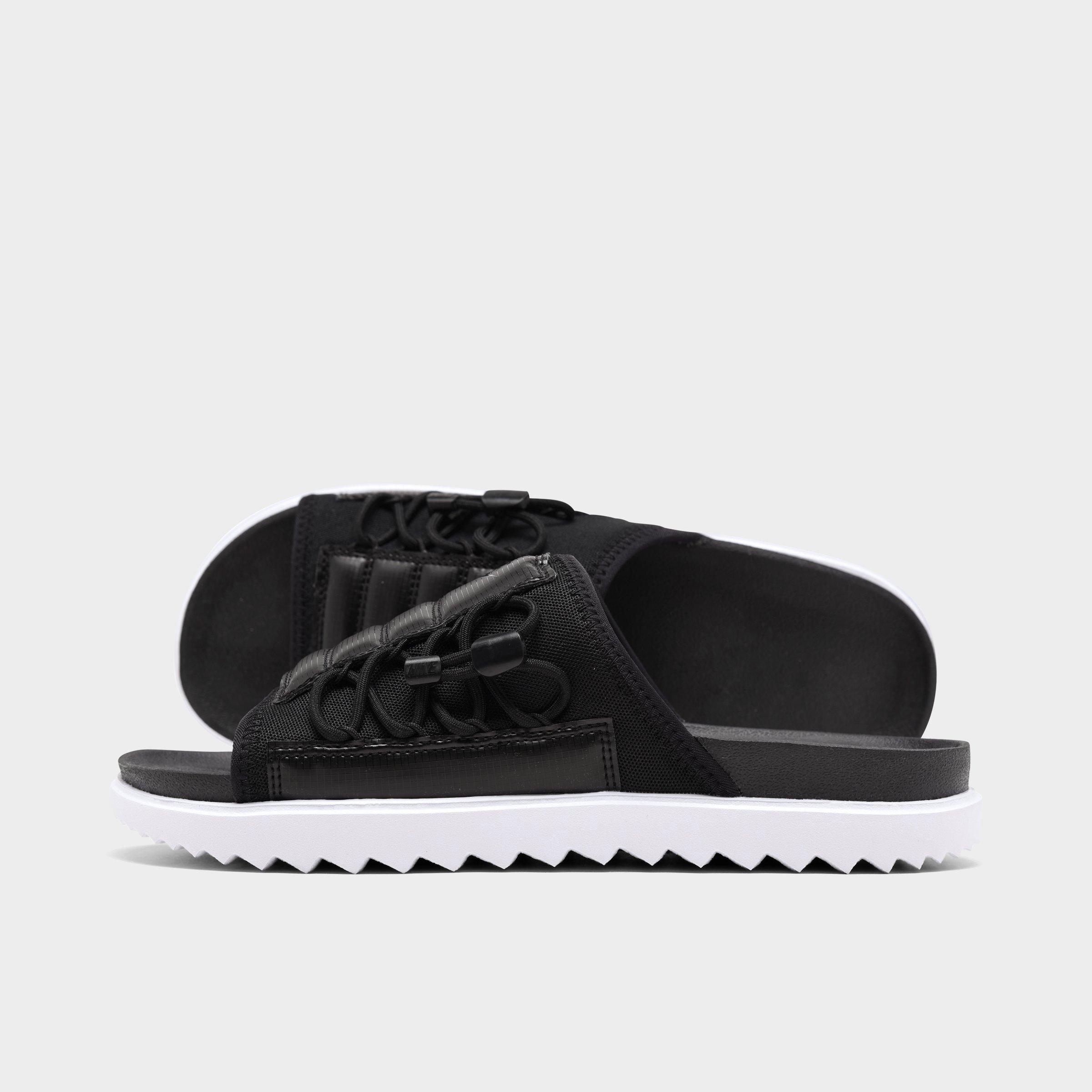 nike asuna slide all black