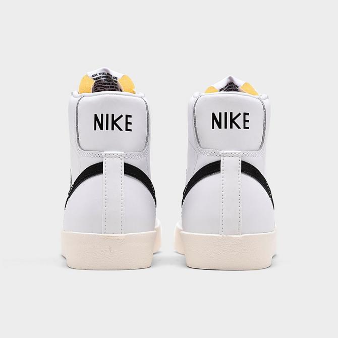 Left view of Women's Nike Blazer Mid '77 Casual Shoes in White/Black/Sail Click to zoom