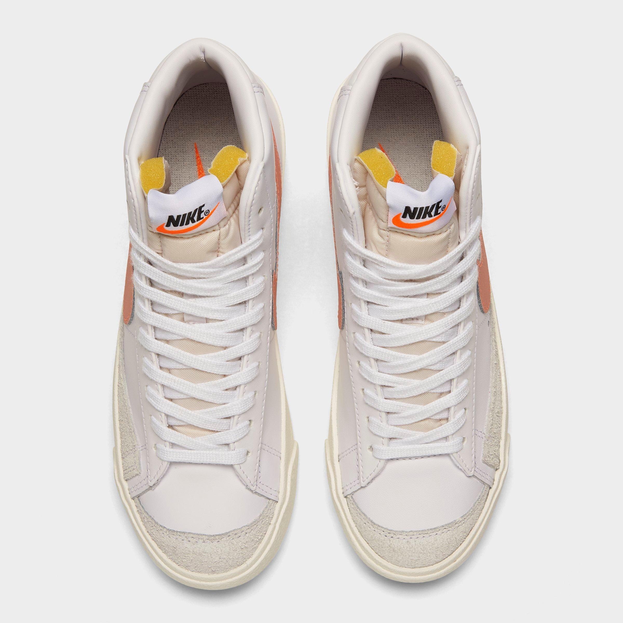 nike blazer mid womens orange