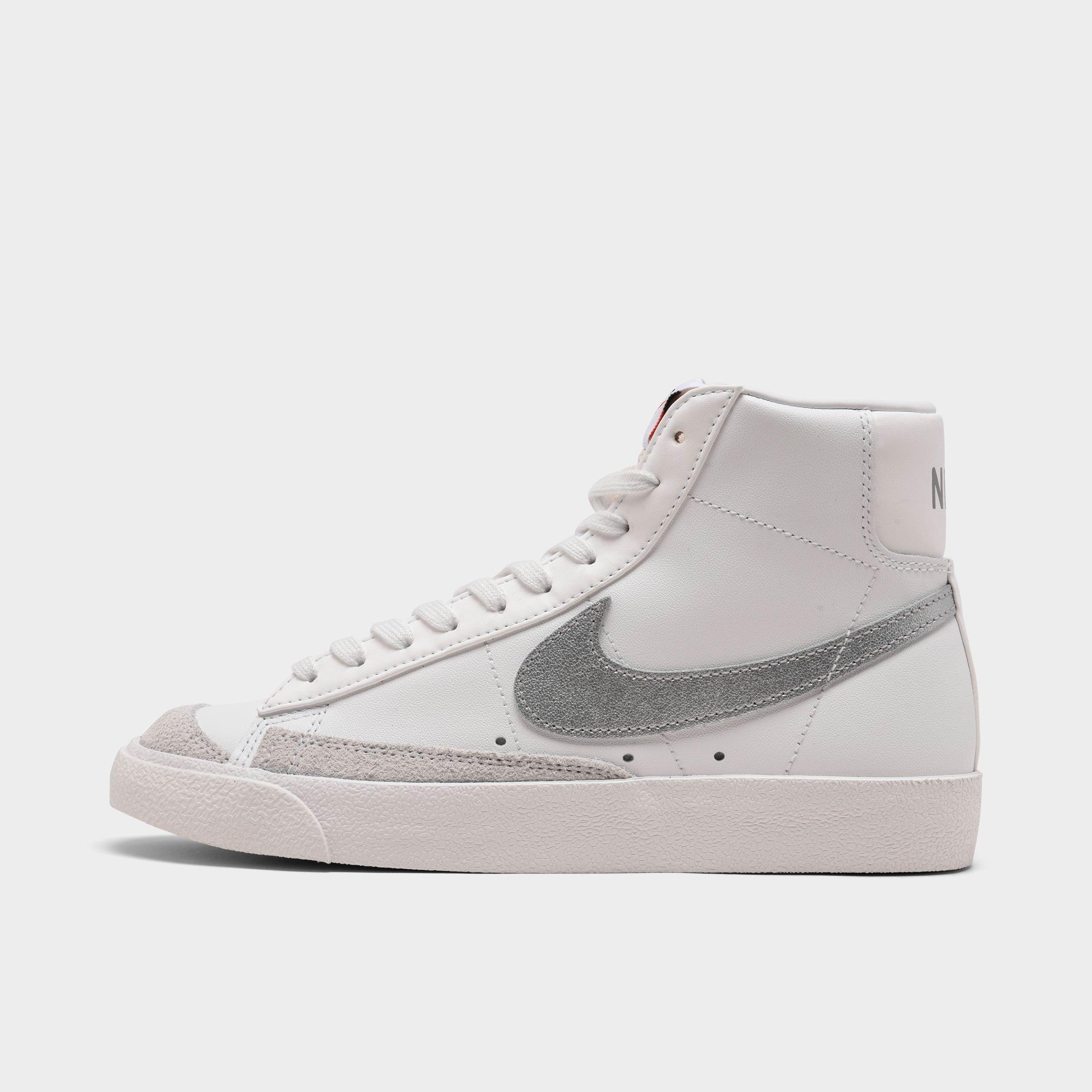 women's nike blazer mid metallic casual shoes