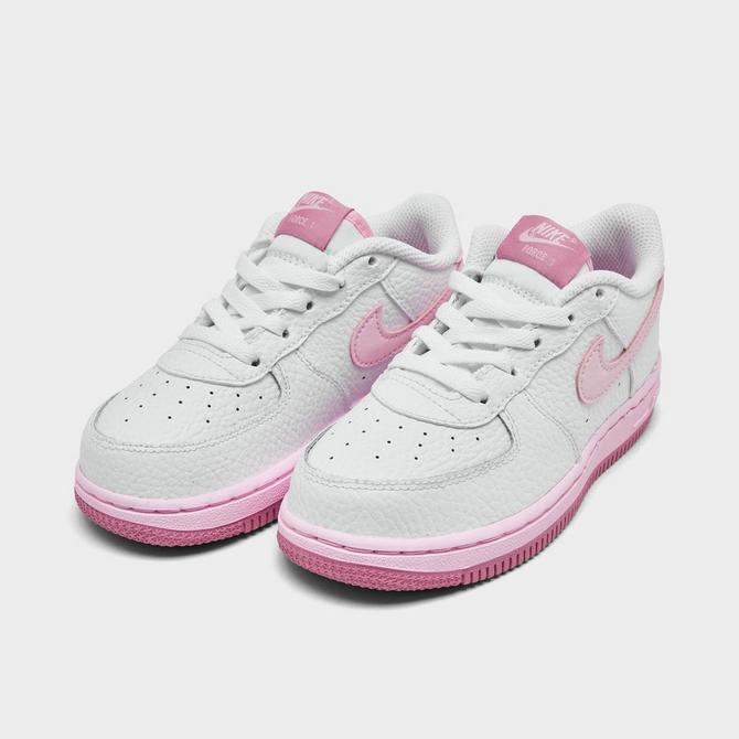 Kids pink store air force 1