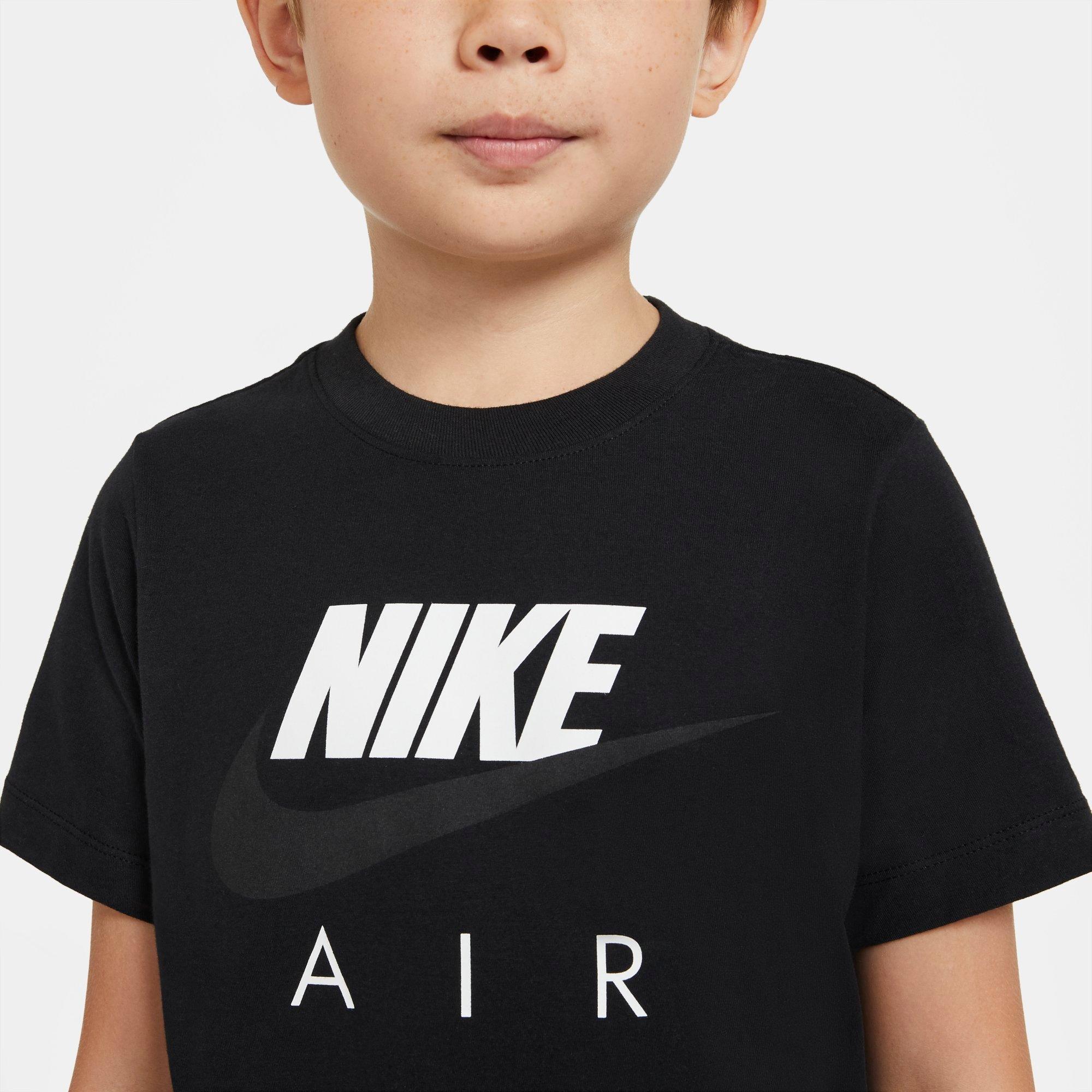 black nike air t shirt