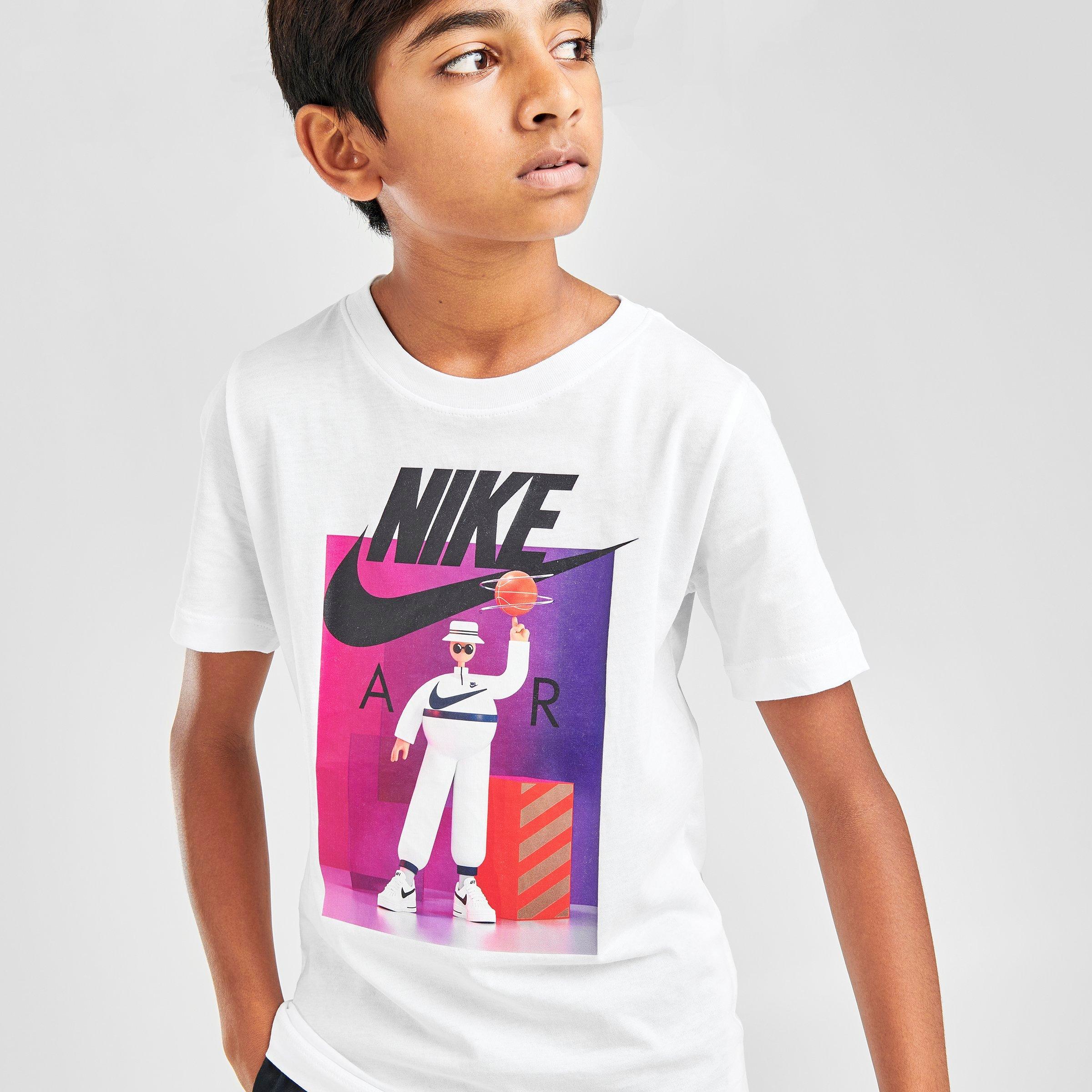boys nike air t shirt