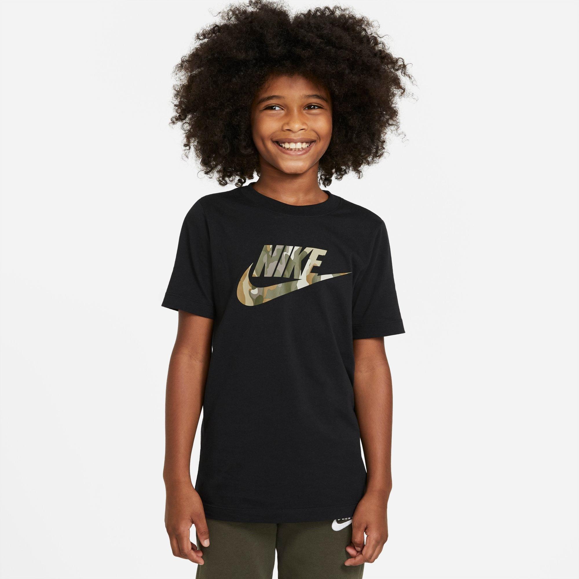 boys nike camo shirt