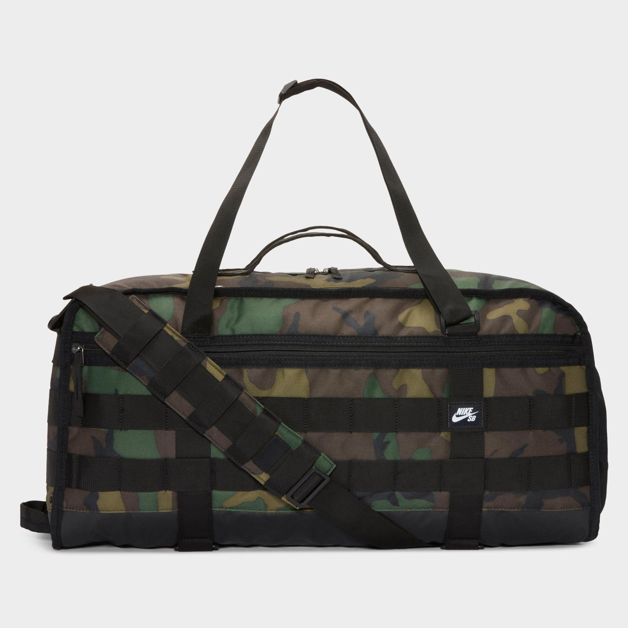 camo sports bag