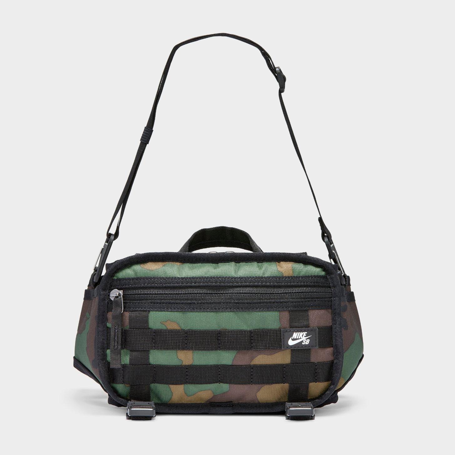 nike camo waist bag