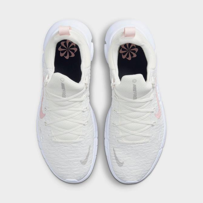 Nike free run clearance white