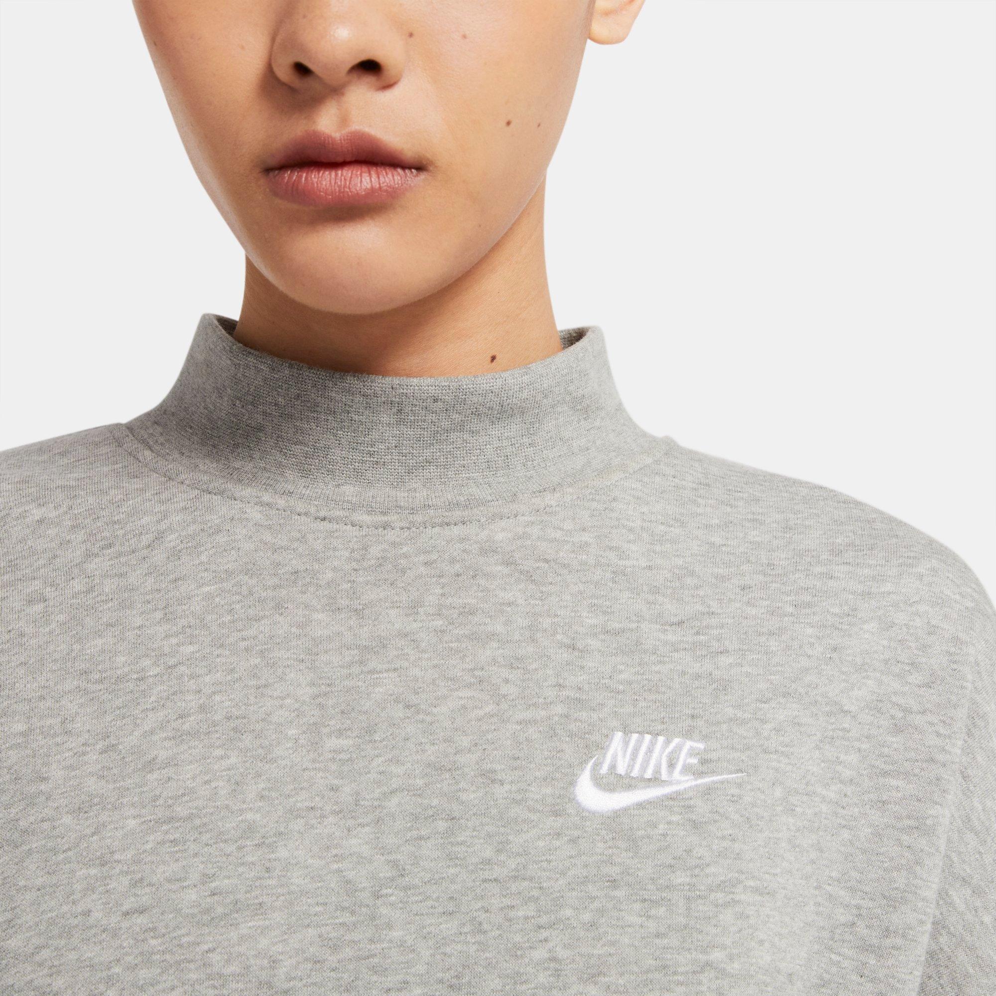 nike mock neck sweater