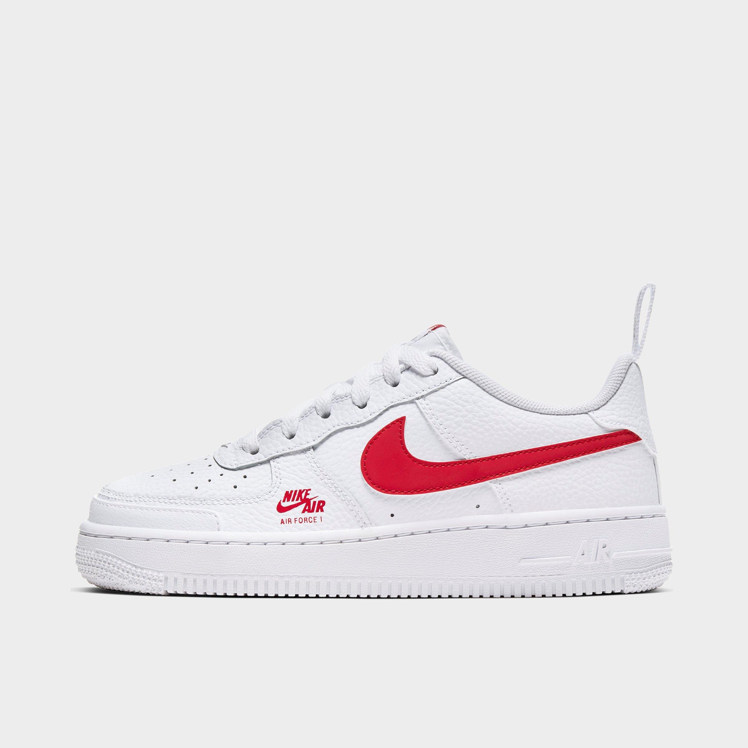 red nike air force 1 kids