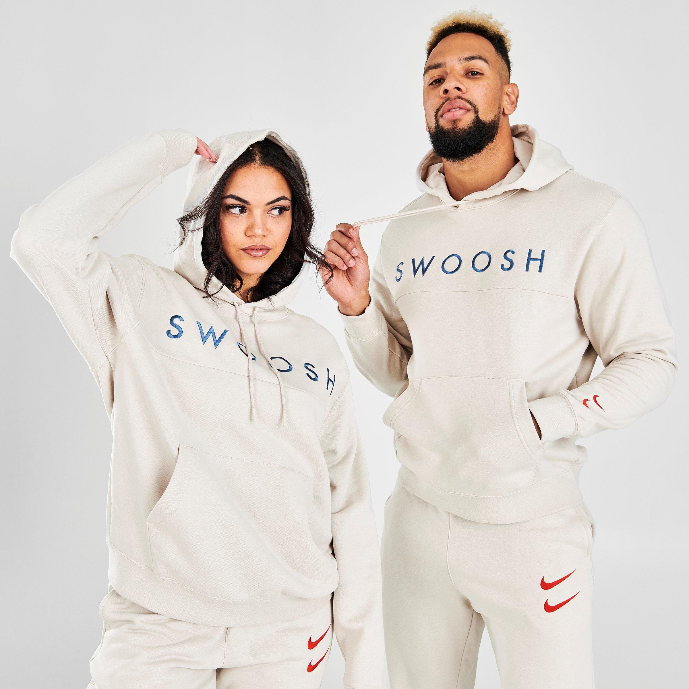 nike swoosh logo hoodie