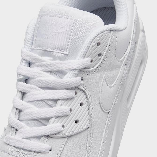 White leather air shop max 90 mens