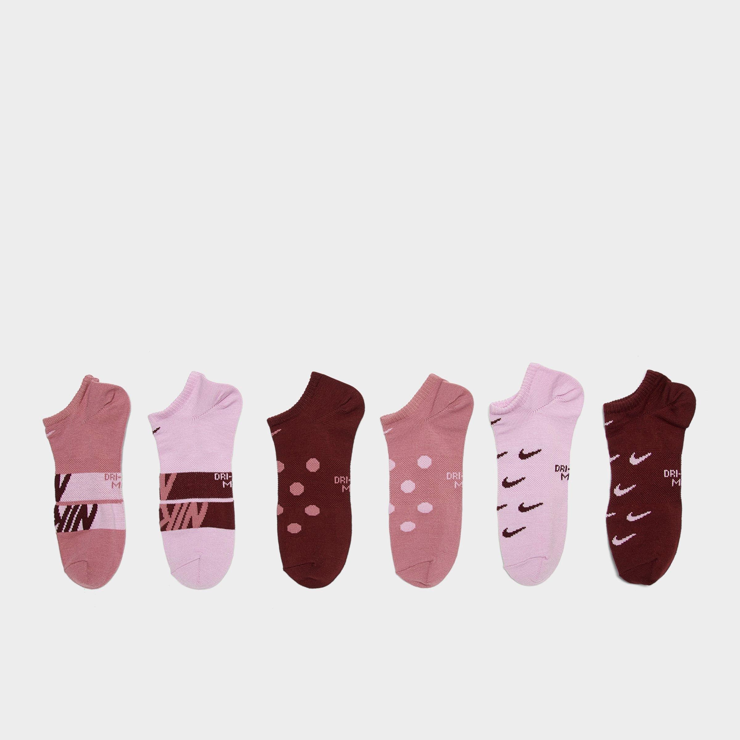 womens pink nike socks