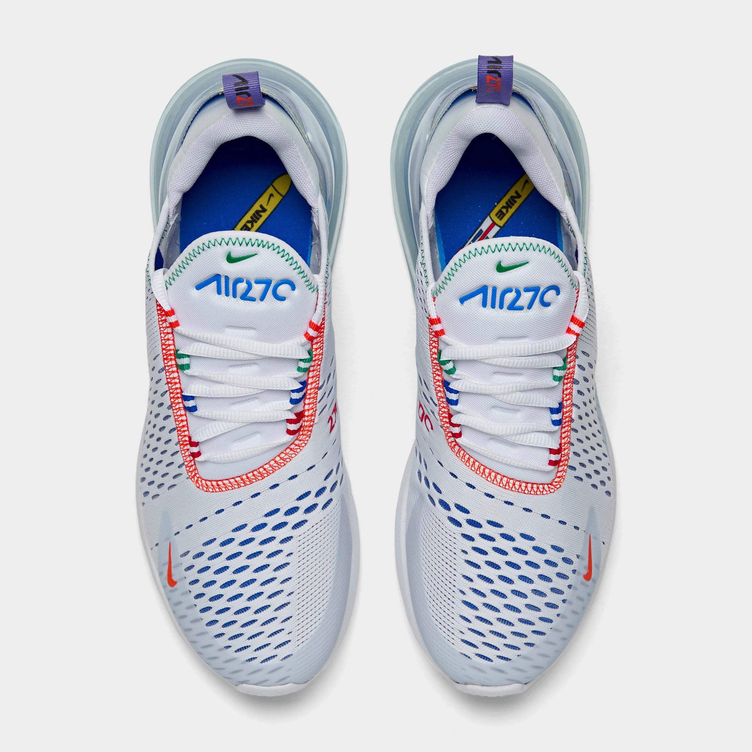 black white and blue 270s