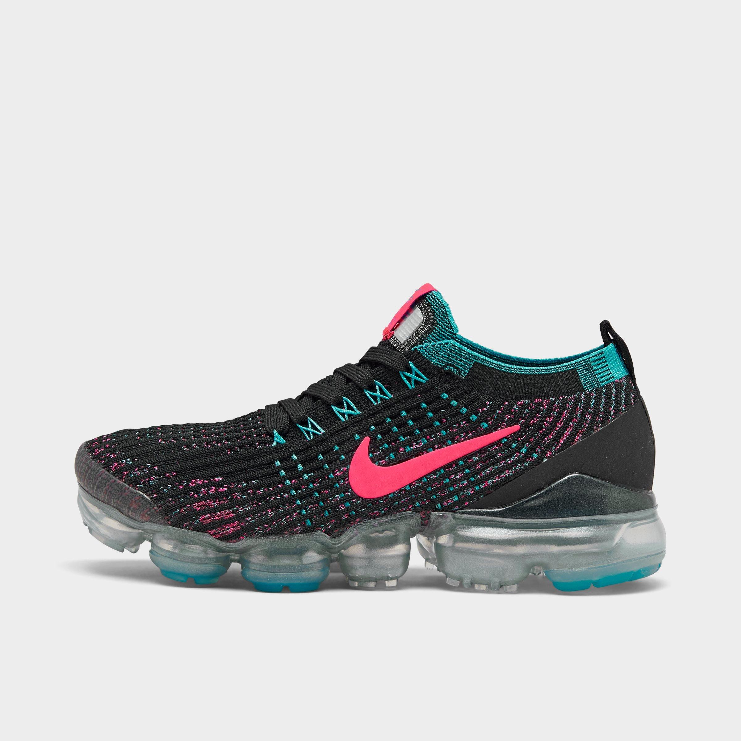 women's nike air vapormax flyknit 3 running shoes pink