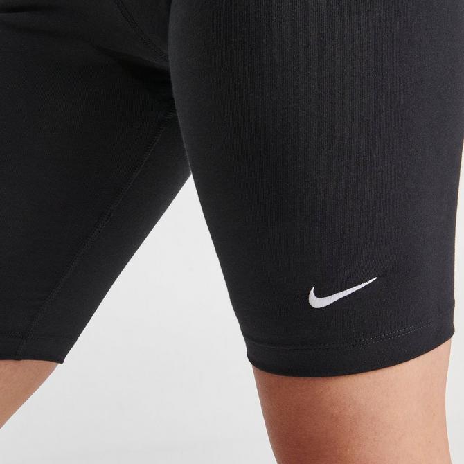 Women s Nike Sportswear Essential Mid Rise 10 Inch Bike Shorts JD