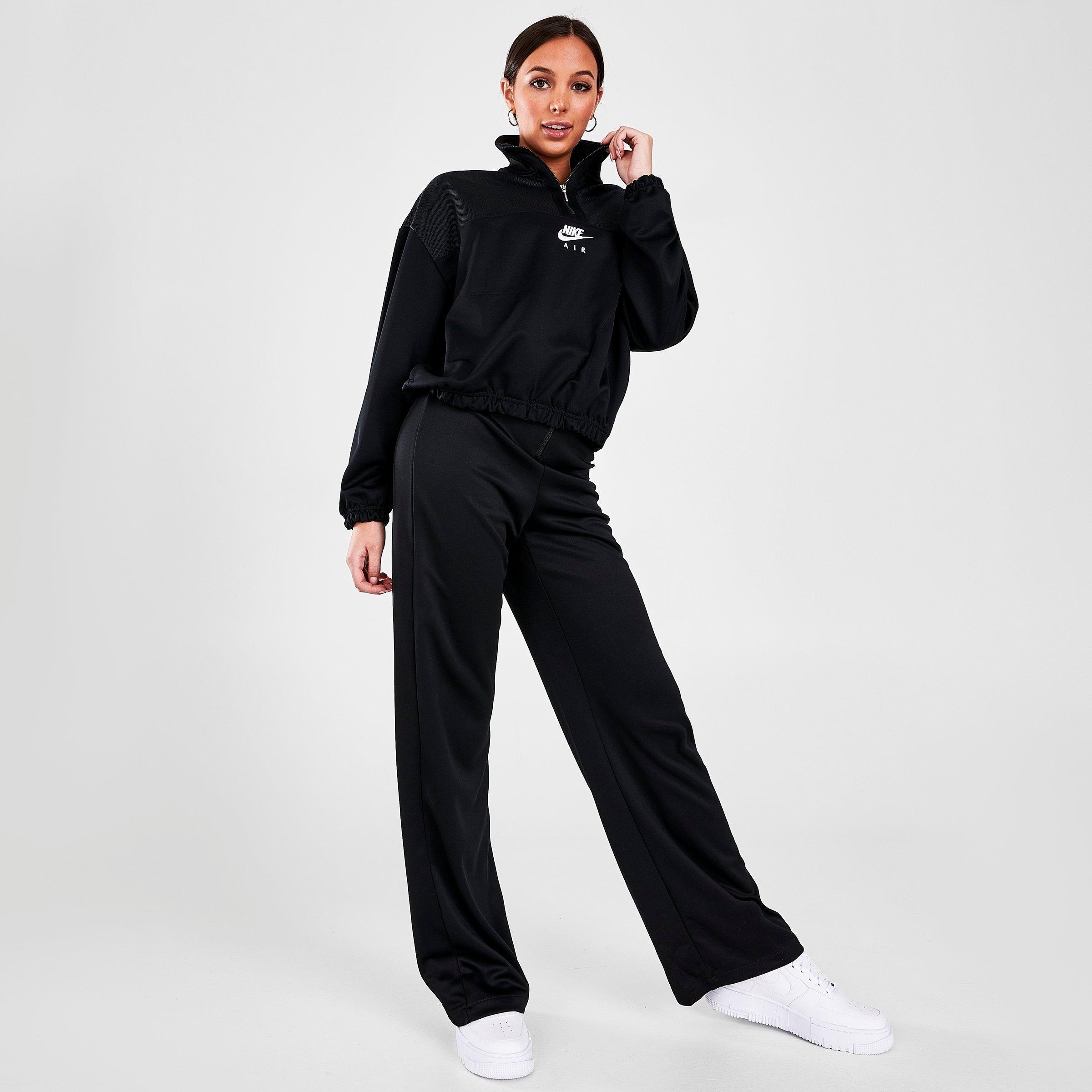 women's three quarter zip sweatshirt