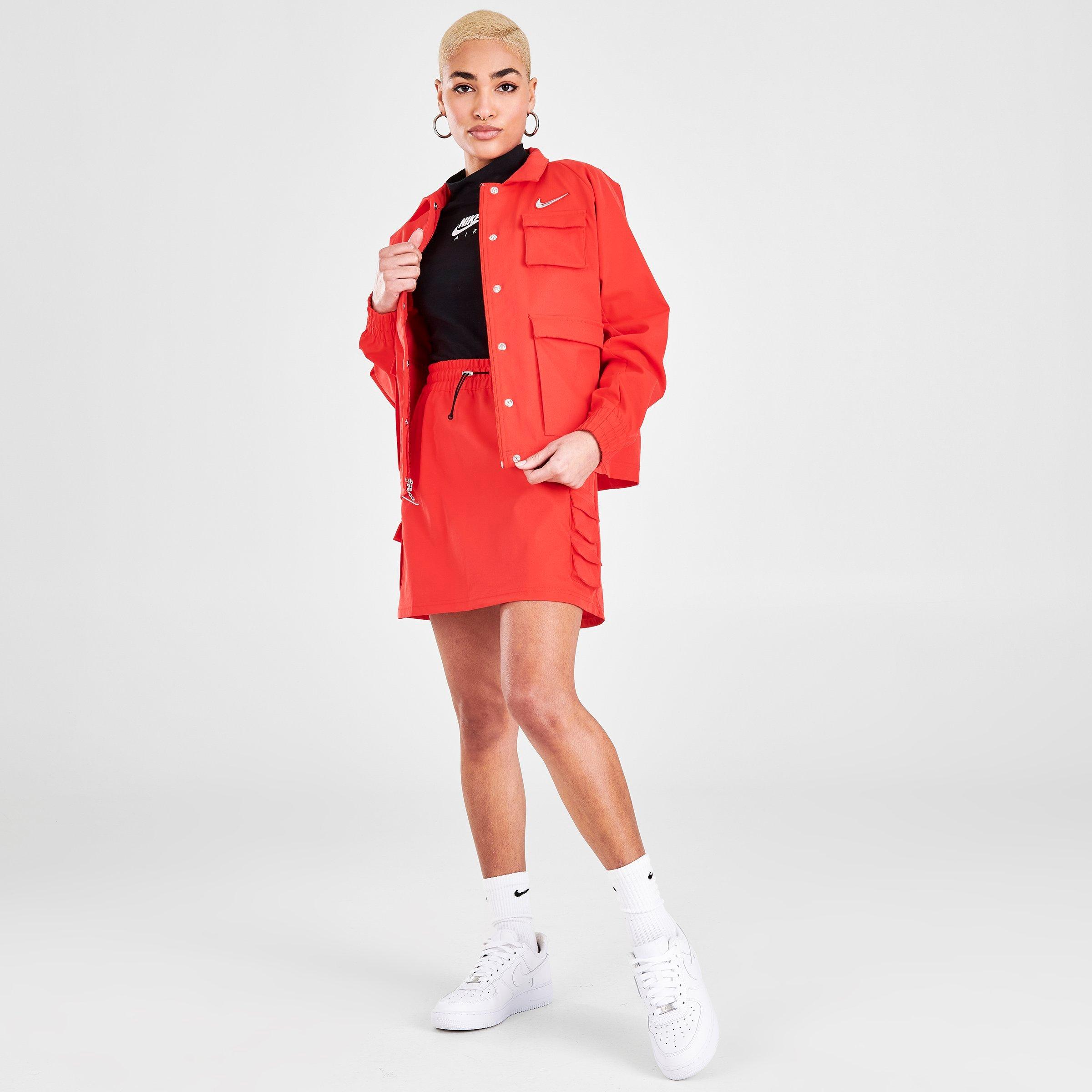 women's nike sportswear swoosh woven jacket