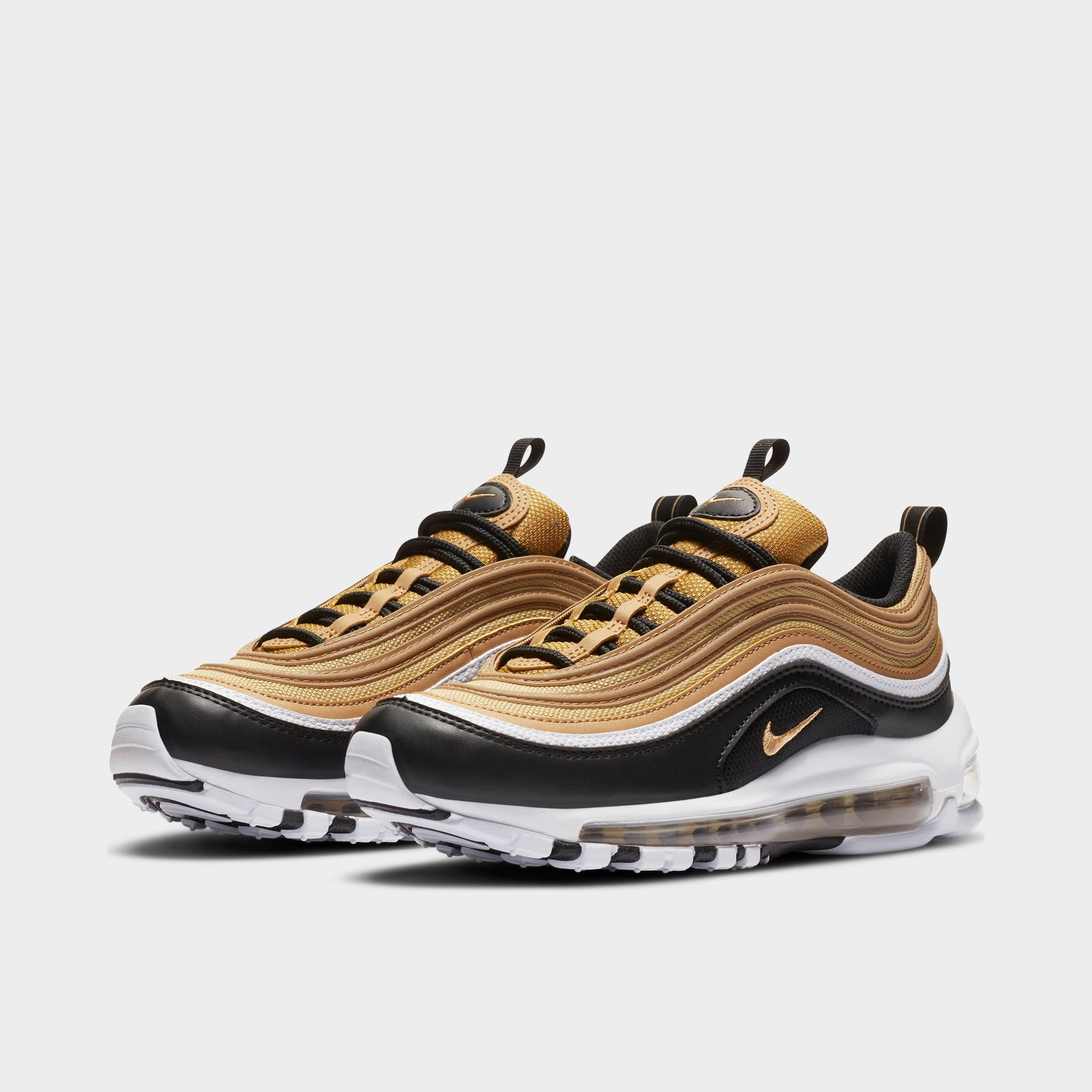 black and gold air max kids