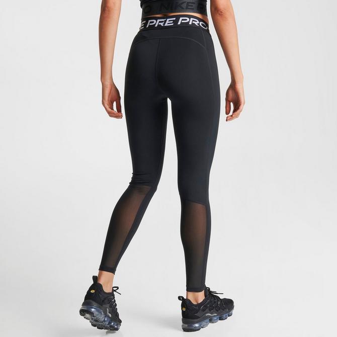 Nike Pro Tights 365 Hi Rise 7/8 - Grey/Black/White Women