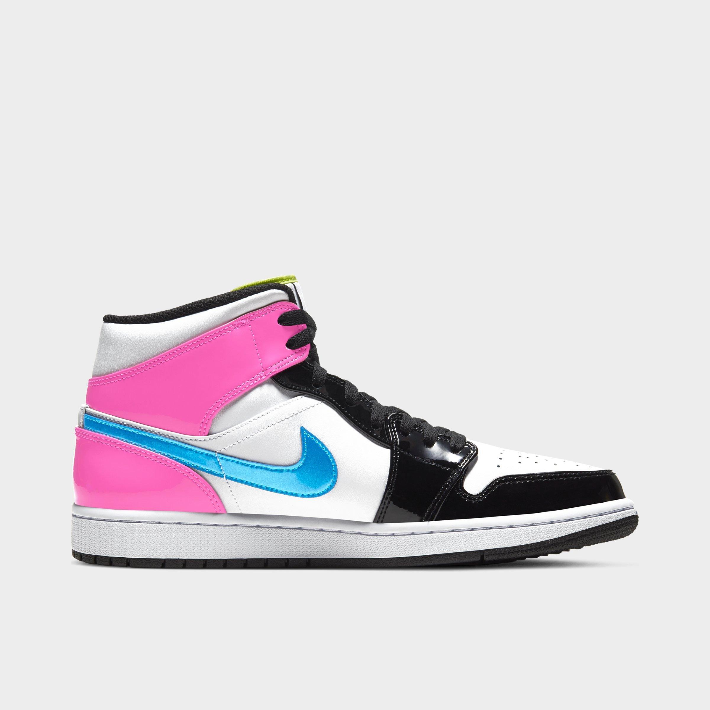 men's air jordan 1 mid se casual shoes