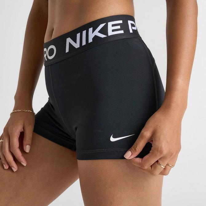 Nike Women's Pro Crossover-Waistband Shorts - Macy's