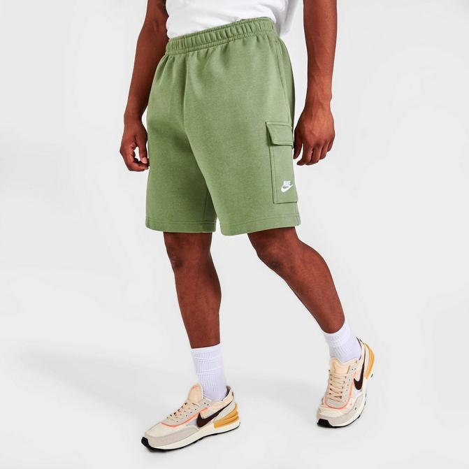 Nike fleece hot sale cargo shorts