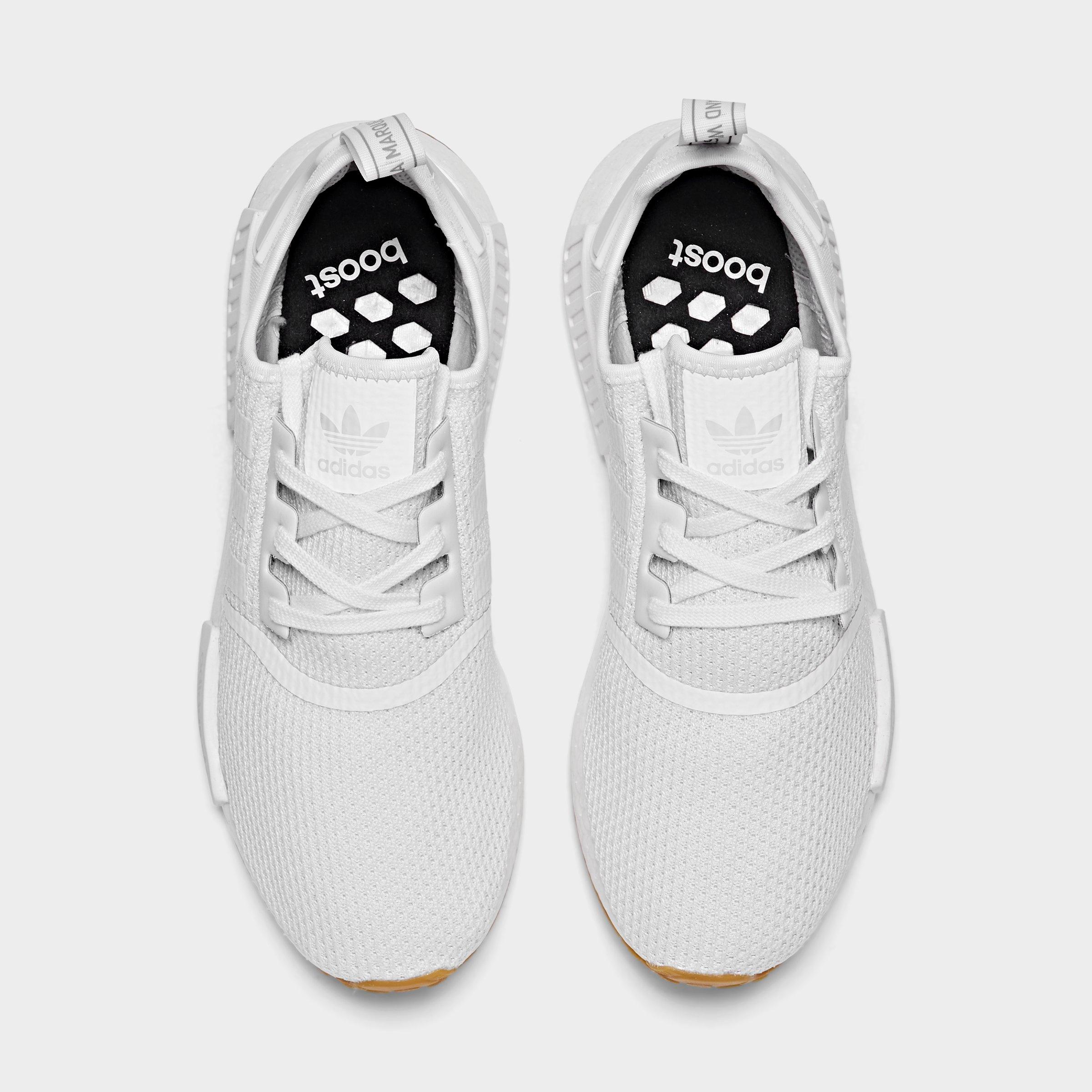adidas originals nmd r1 white mens