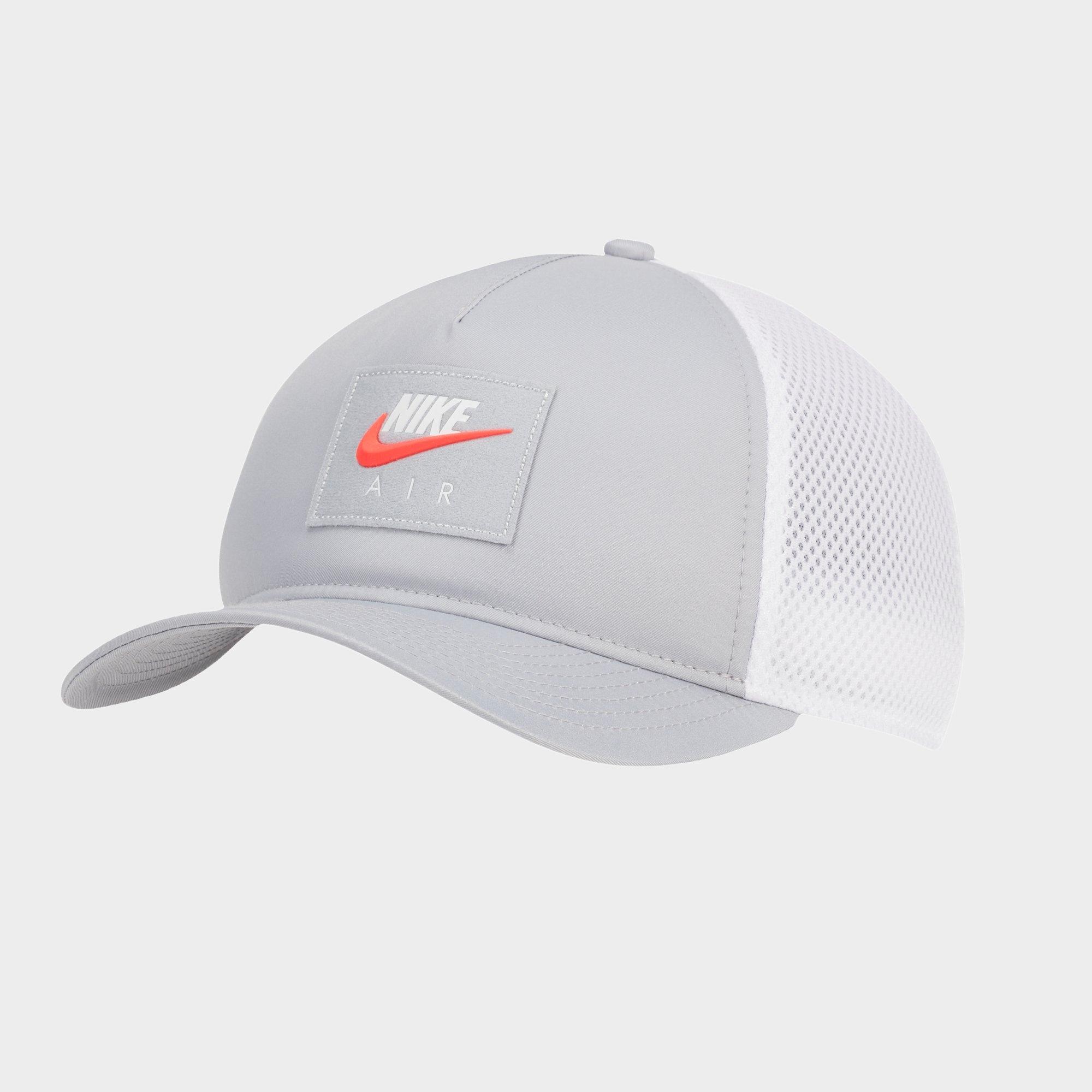 grey nike snapback