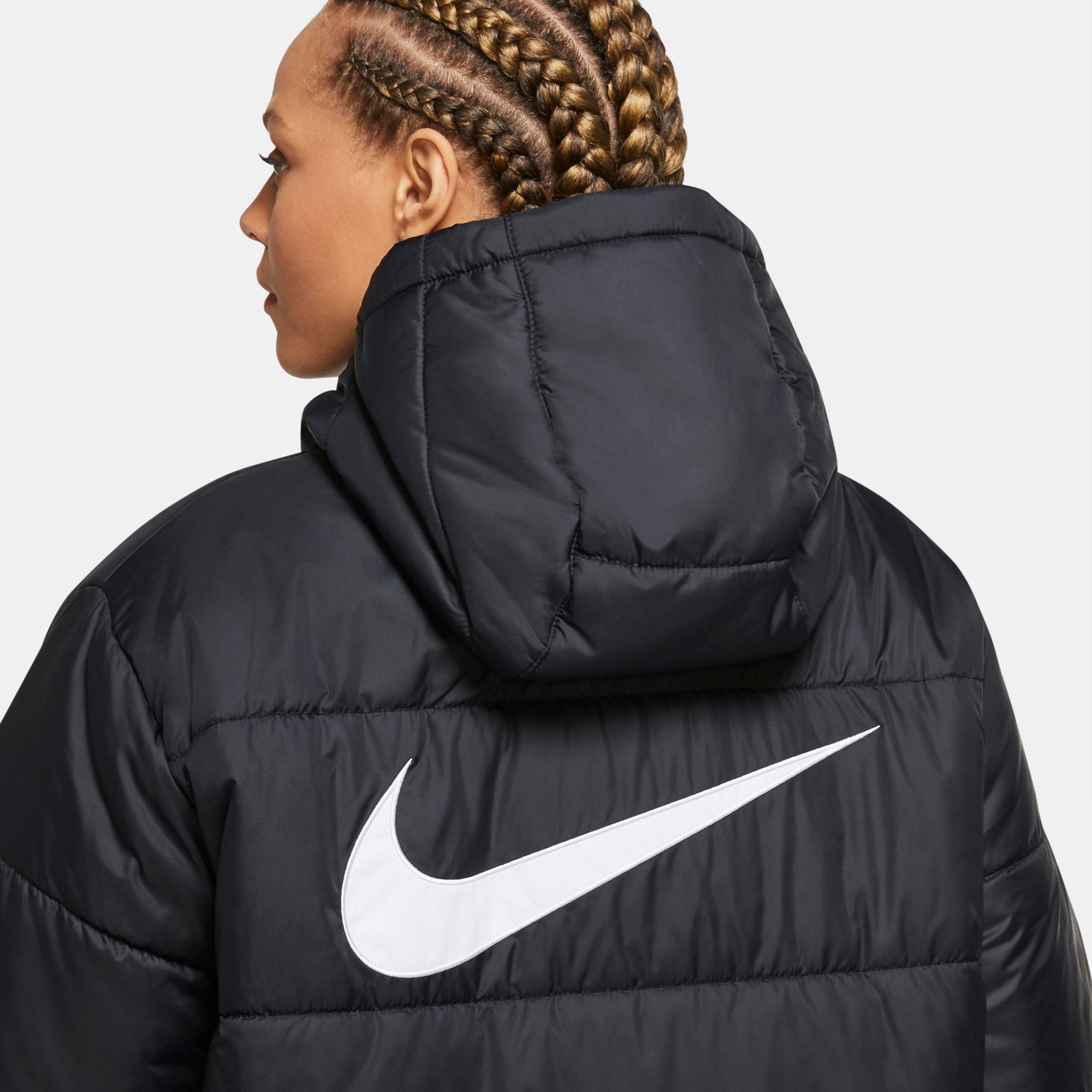 nike down jacket long