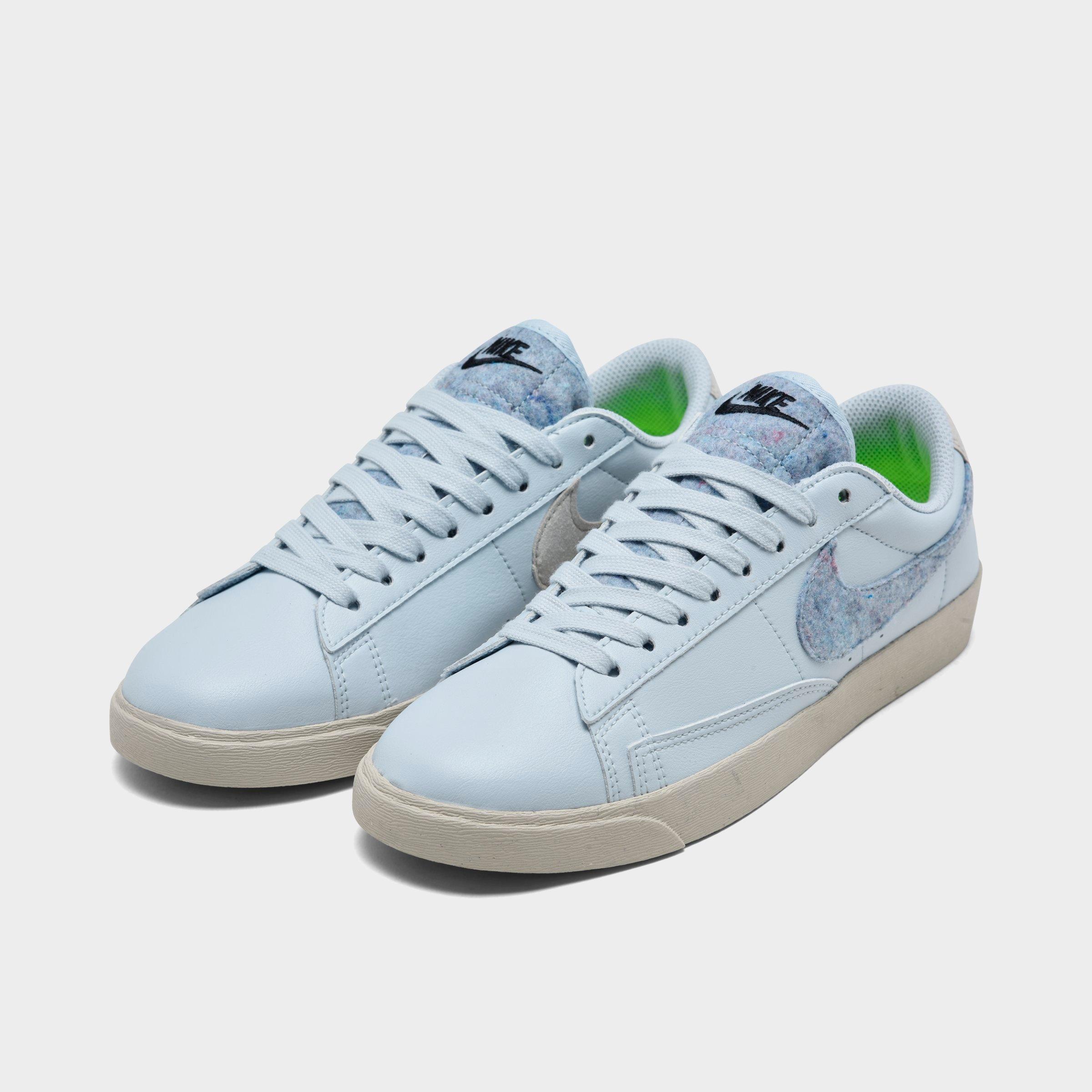 nike blazer low womens blue