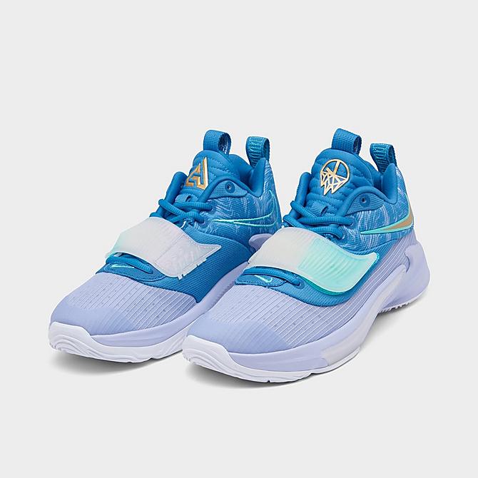Zoom Freak 3 Basketball Shoes in Blue/Dutch Blue Size 8.0 Lace Finish Line Sport & Swimwear Sportswear Sports Shoes Basketball 