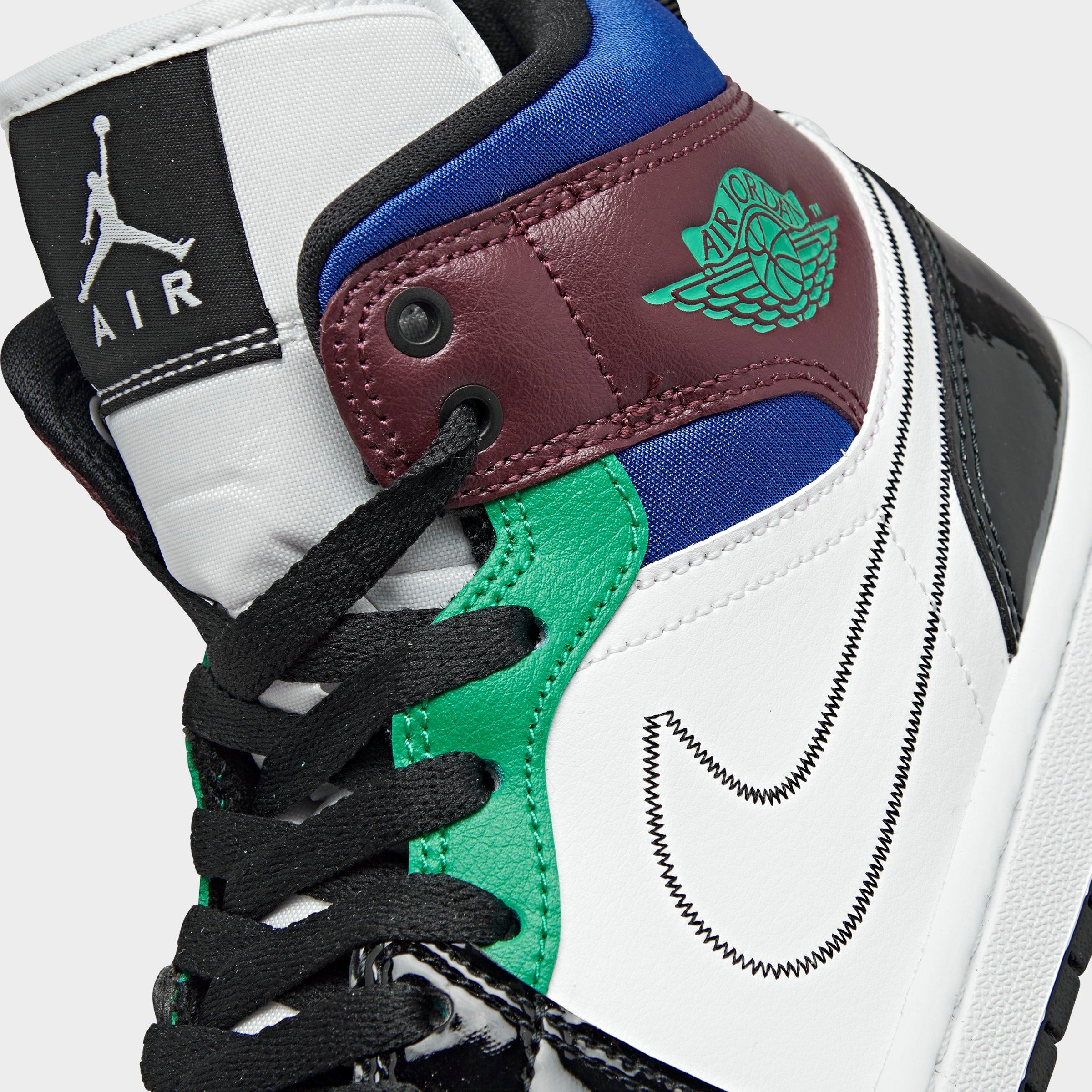 women's air jordan 1 retro high premium casual shoes