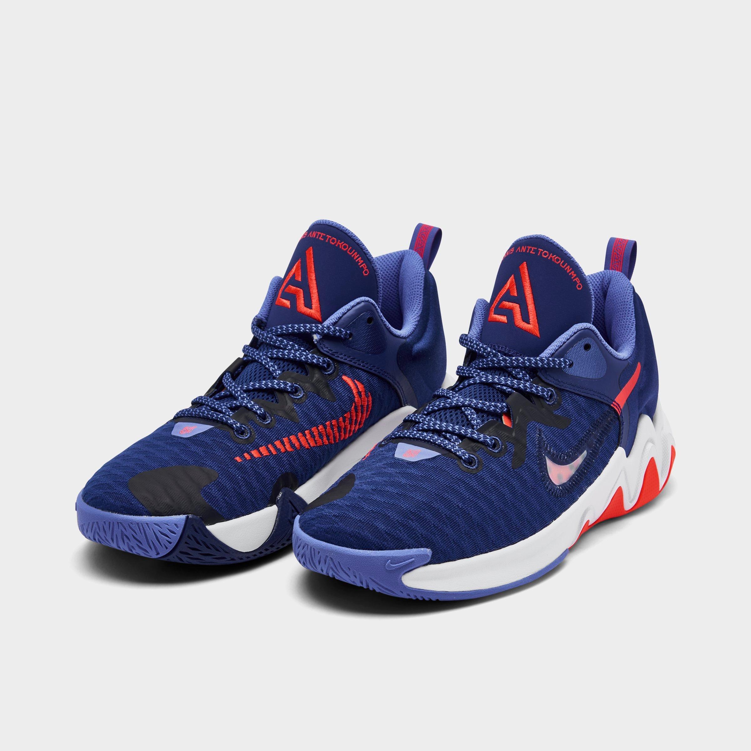 nike basketball shoes royal blue