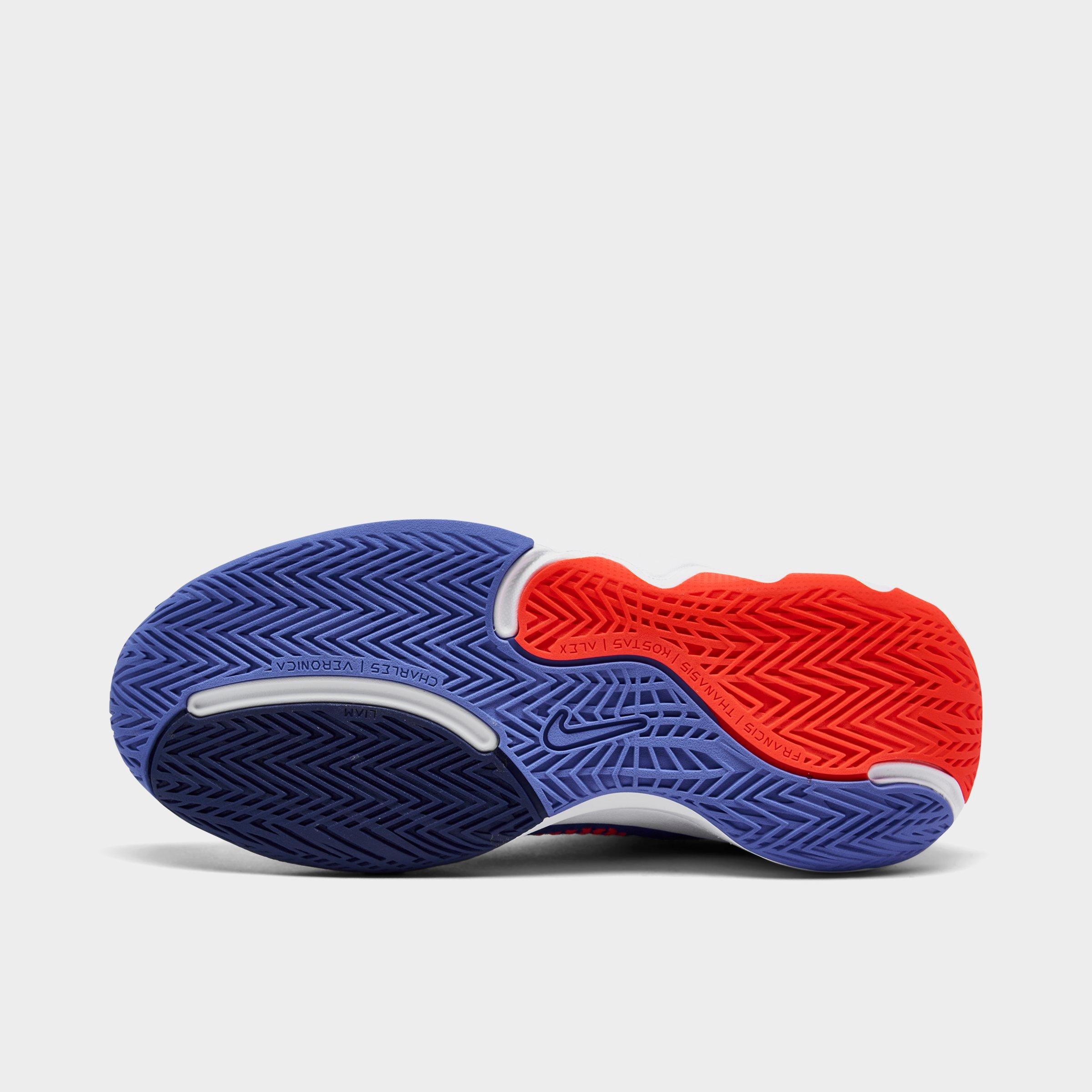 youth royal blue basketball shoes