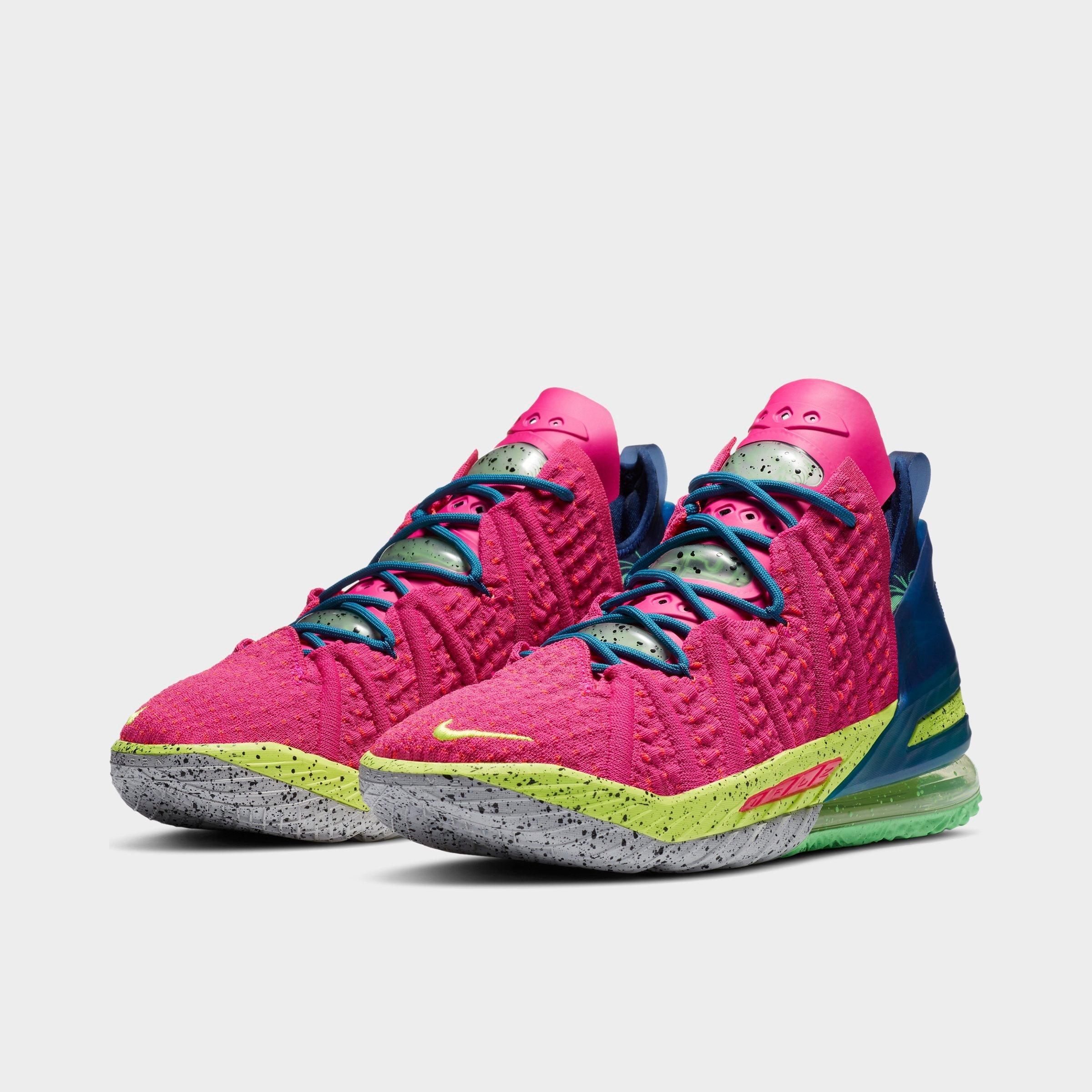 pink bball shoes