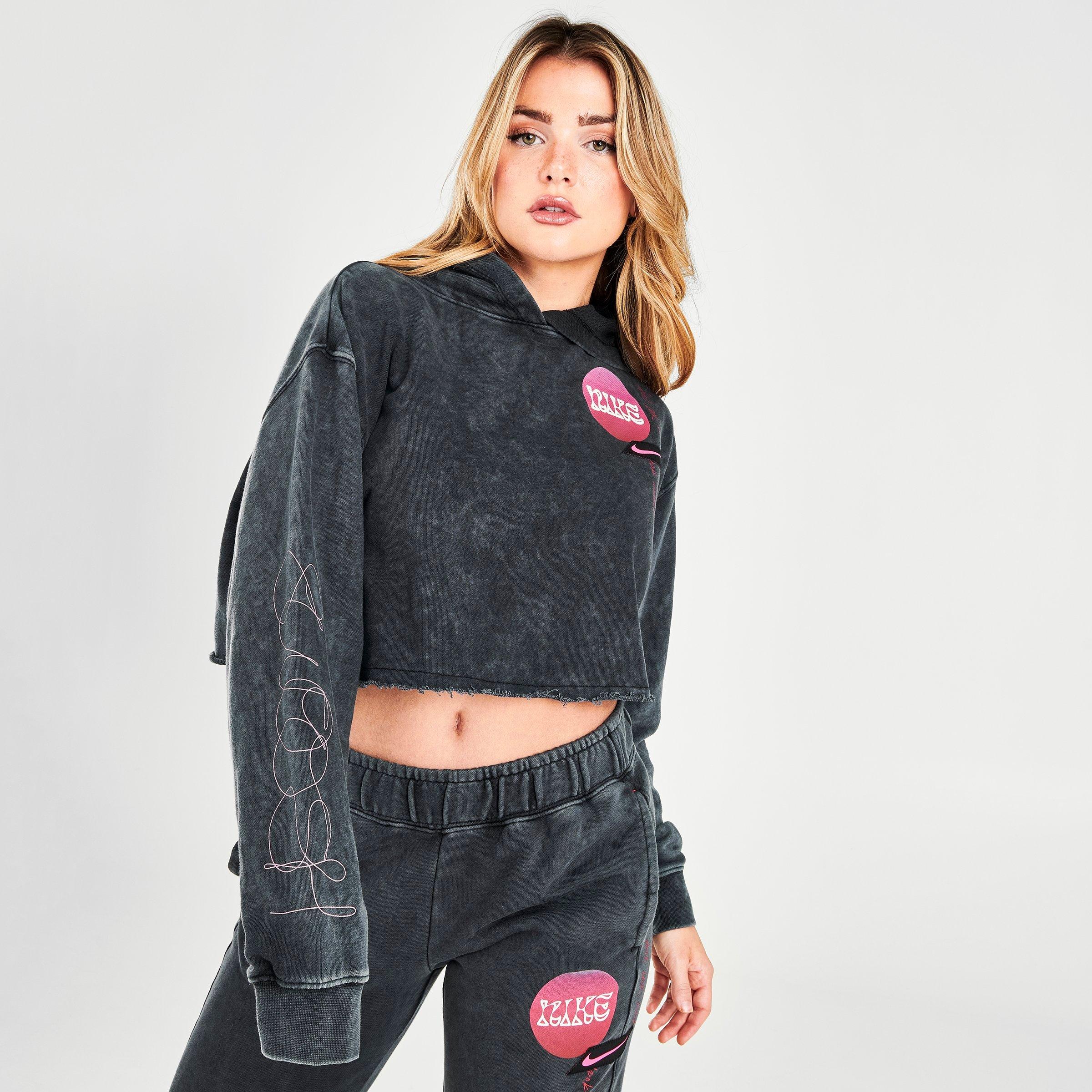 jd sports cropped hoodie