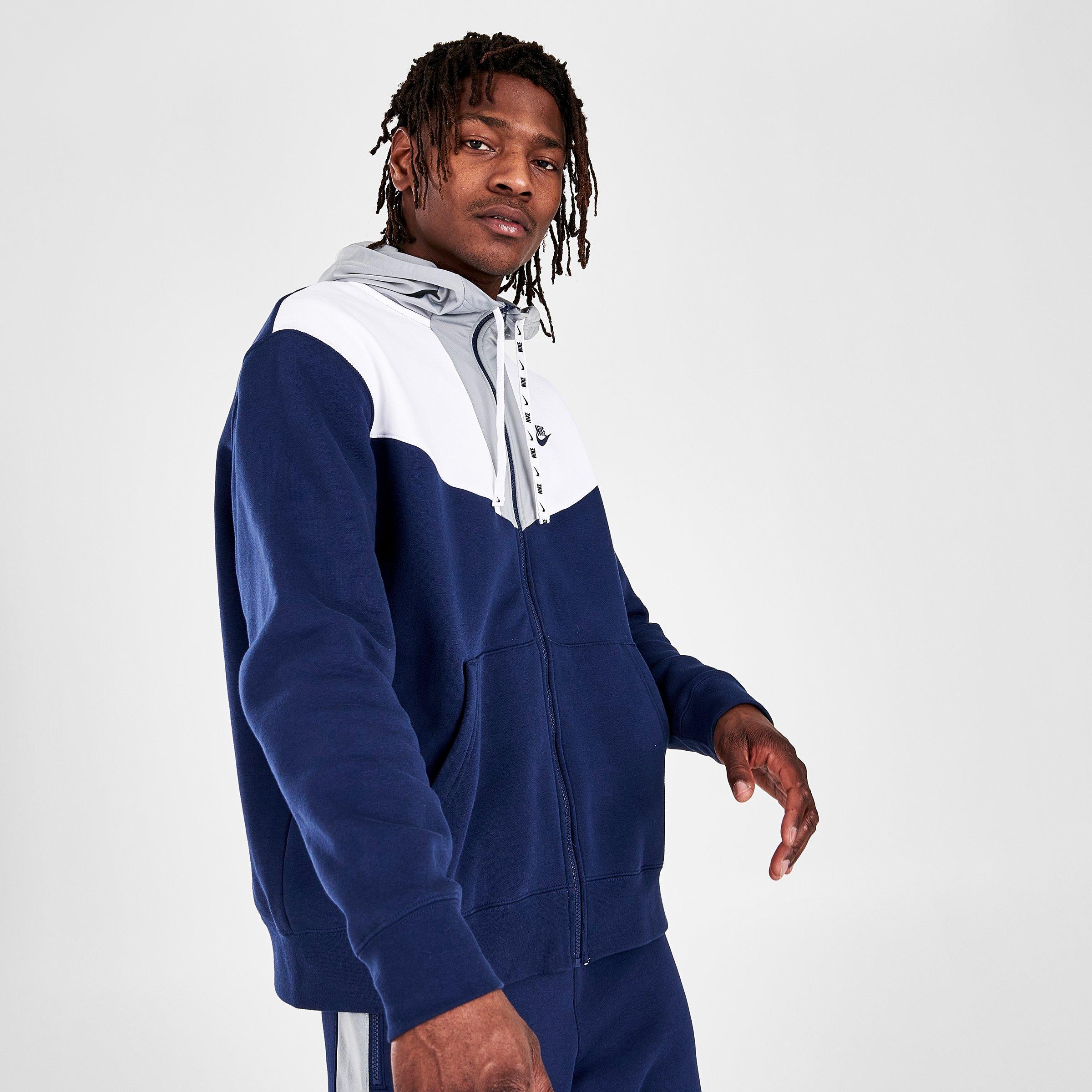 46 Minute Nike sportswear hybrid jacket navy Sets