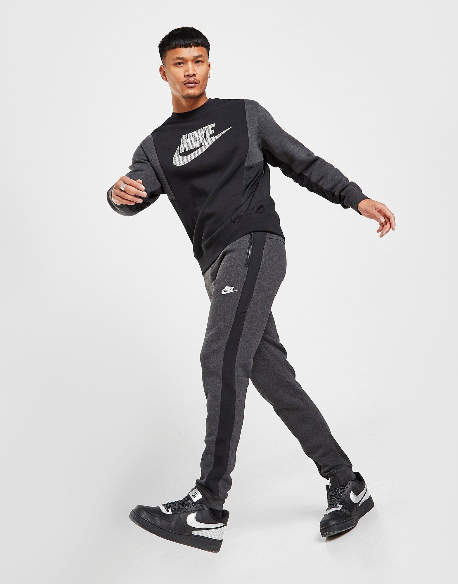 nike hybrid fleece jogging pants mens